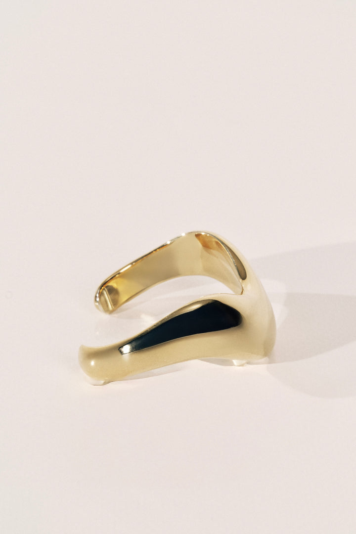 Brancusi Gold Cuff Large