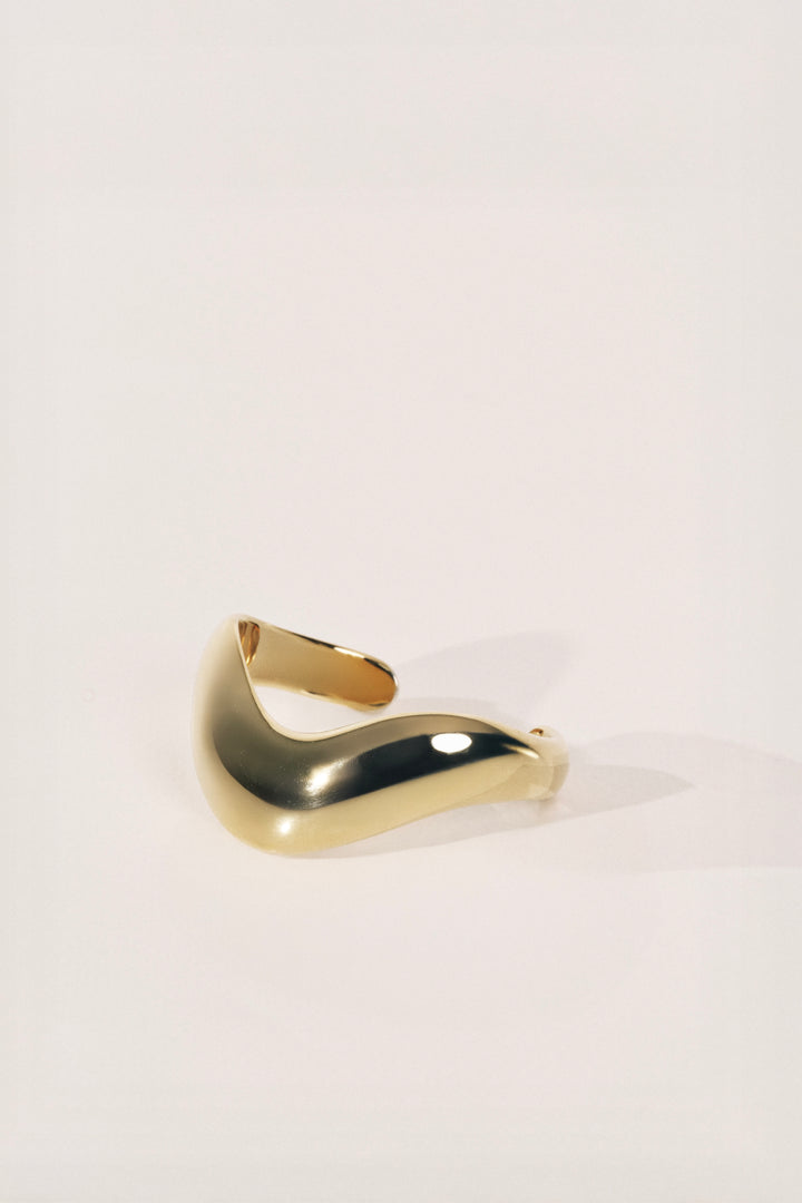 Brancusi Gold Cuff Large