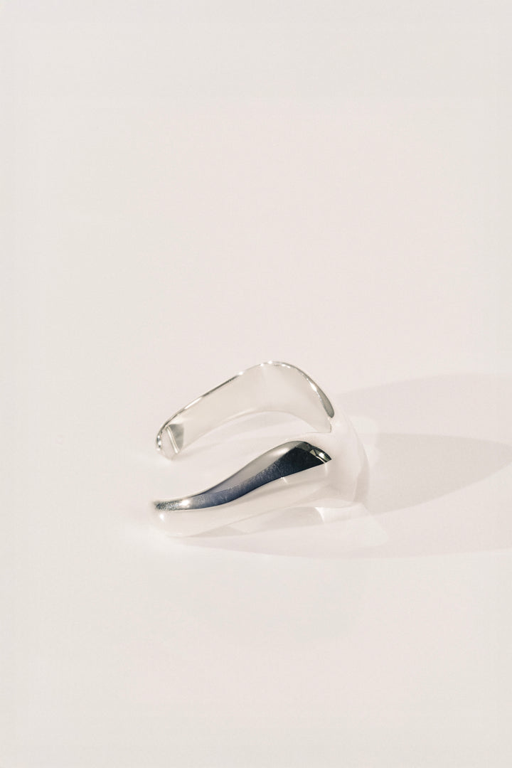 Brancusi Silver Cuff Large