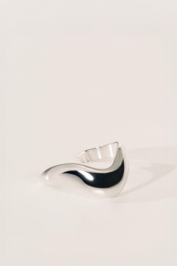 Brancusi Silver Cuff Large