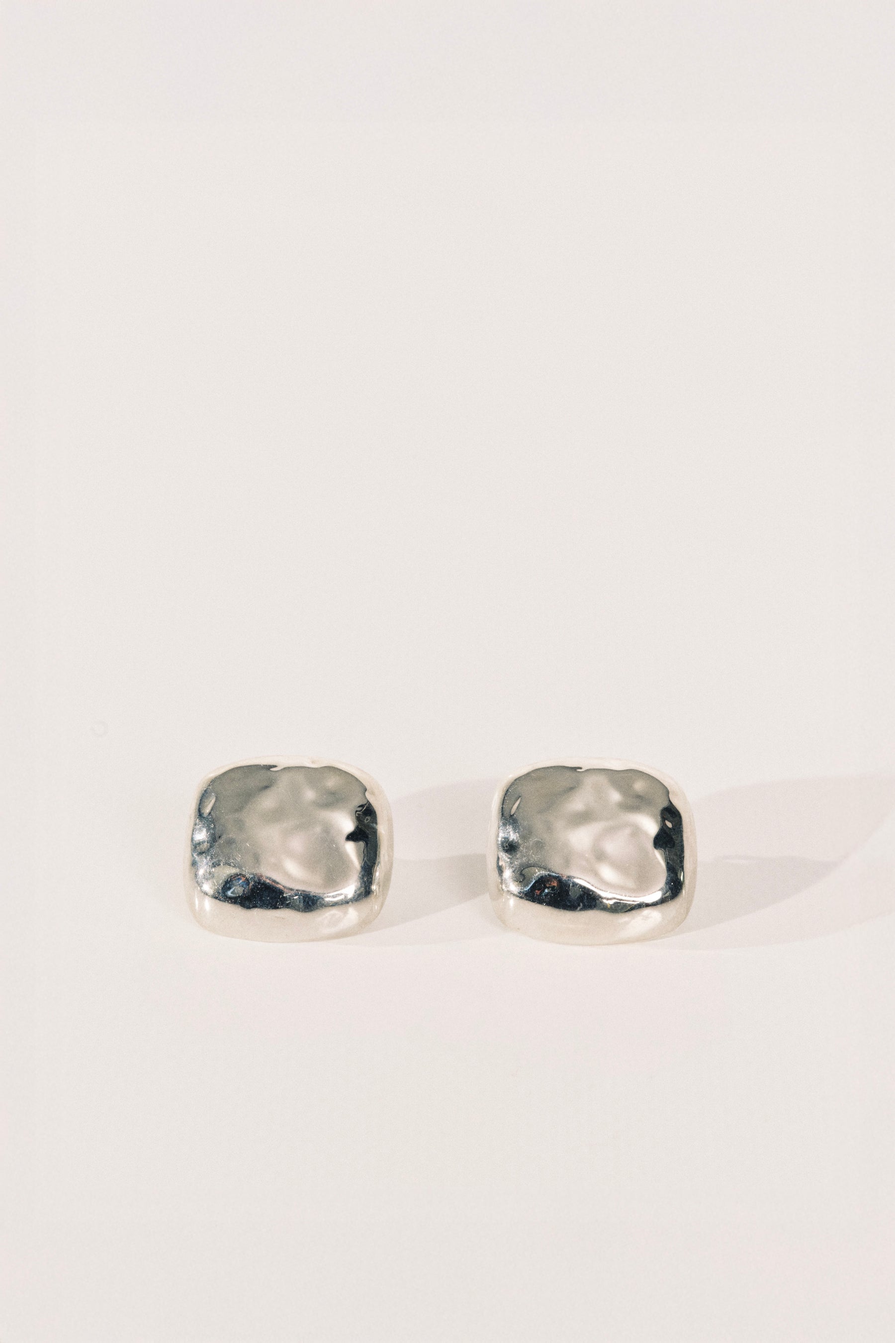 Tetra Silver Earrings Large