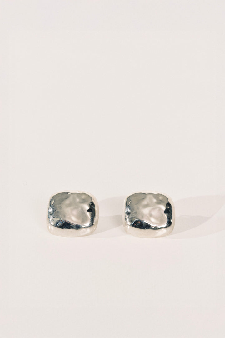 Tetra Silver Earrings Large
