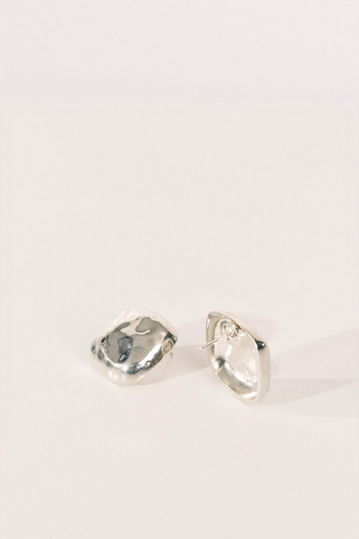 Tetra Silver Earrings Large