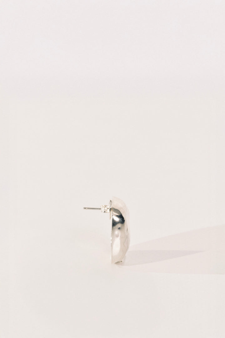 Tetra Silver Earrings Large