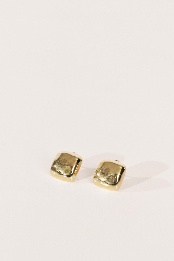 Tetra Gold Earrings Small