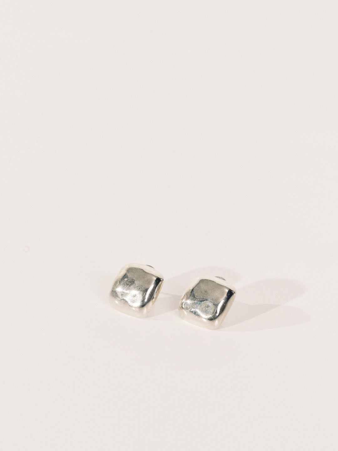Tetra Silver Earrings Small