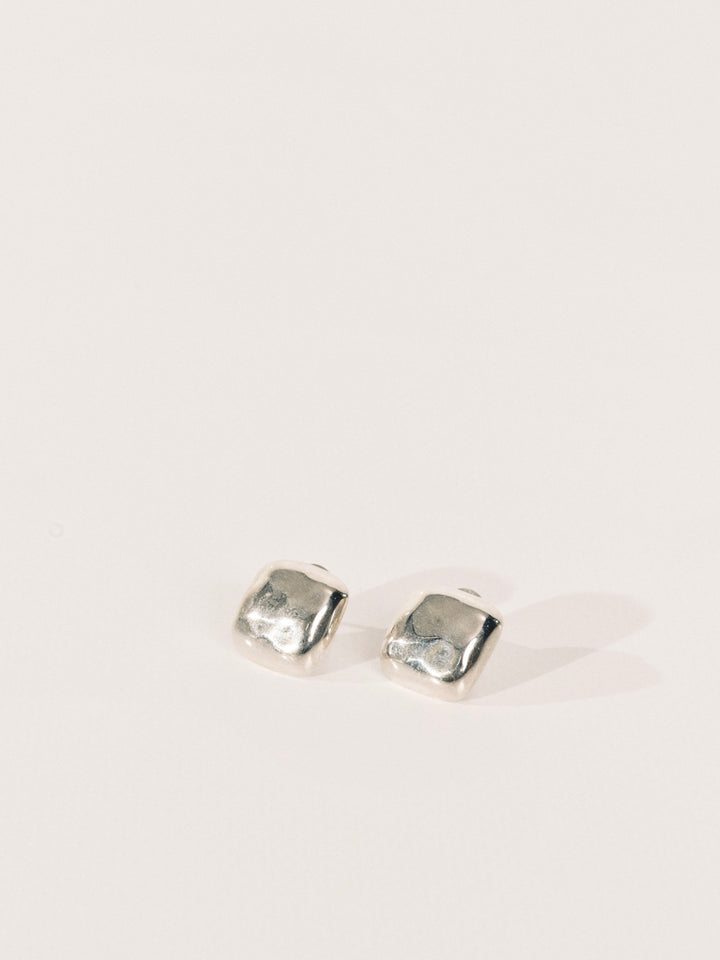 Tetra Silver Earrings Small
