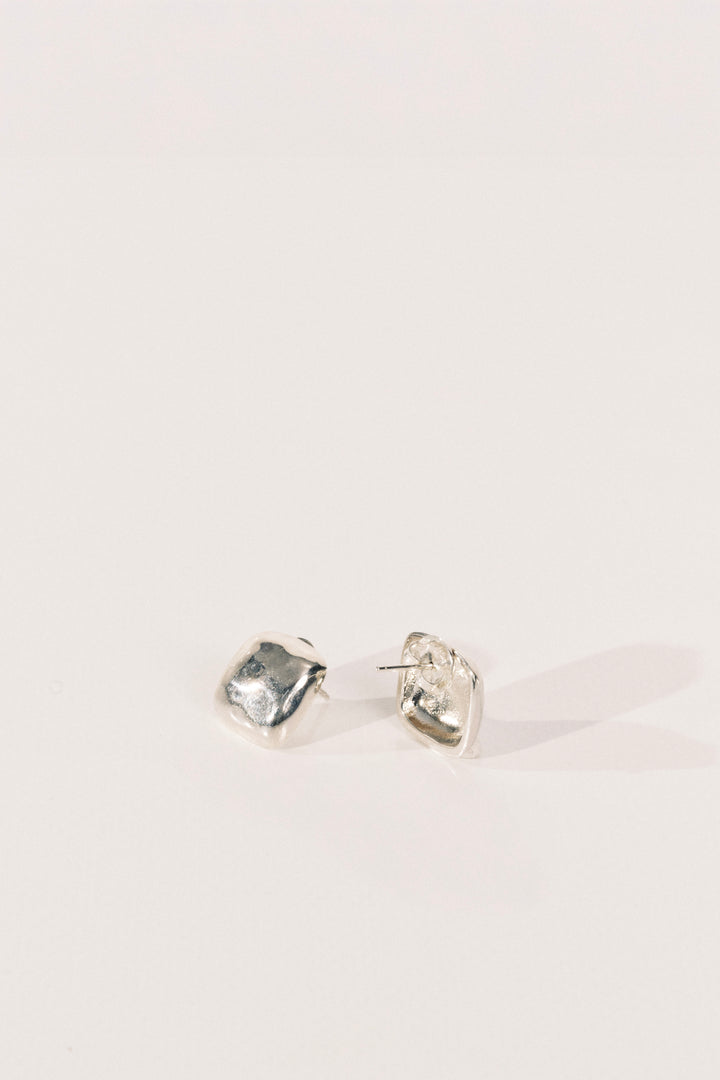 Tetra Silver Earrings Small