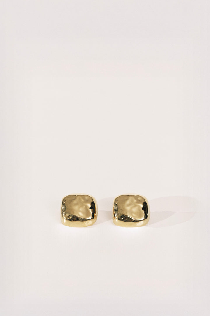 Tetra Gold Earrings Small
