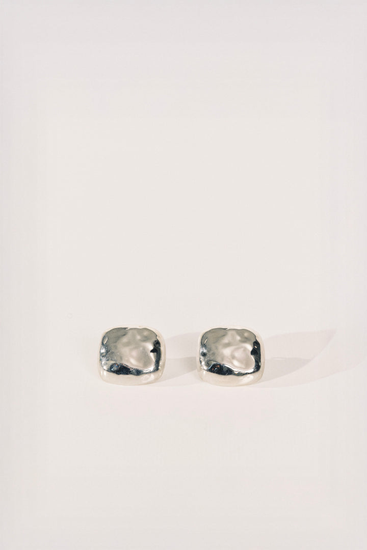 Tetra Silver Earrings Small