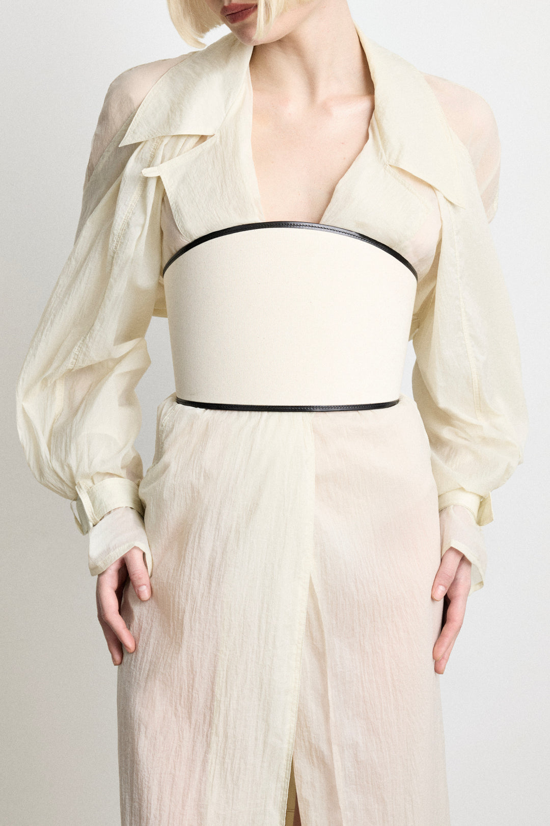 Undone Buckle Corset Canvas