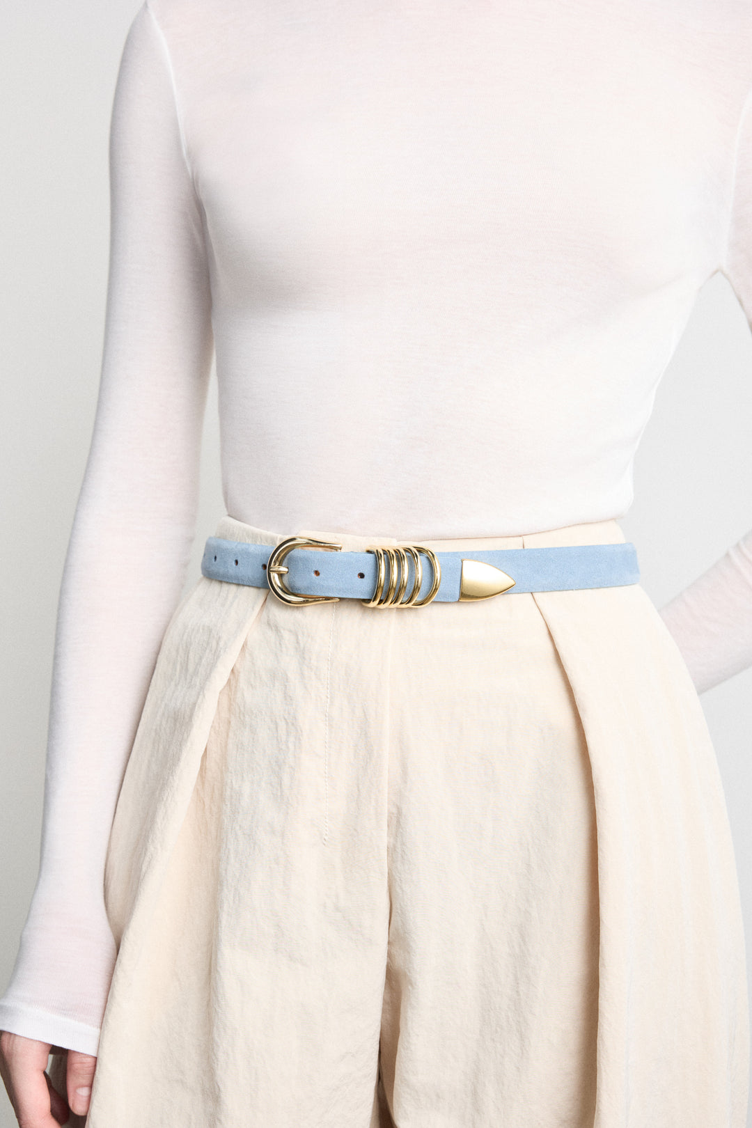 Hollyhock Suede Gold