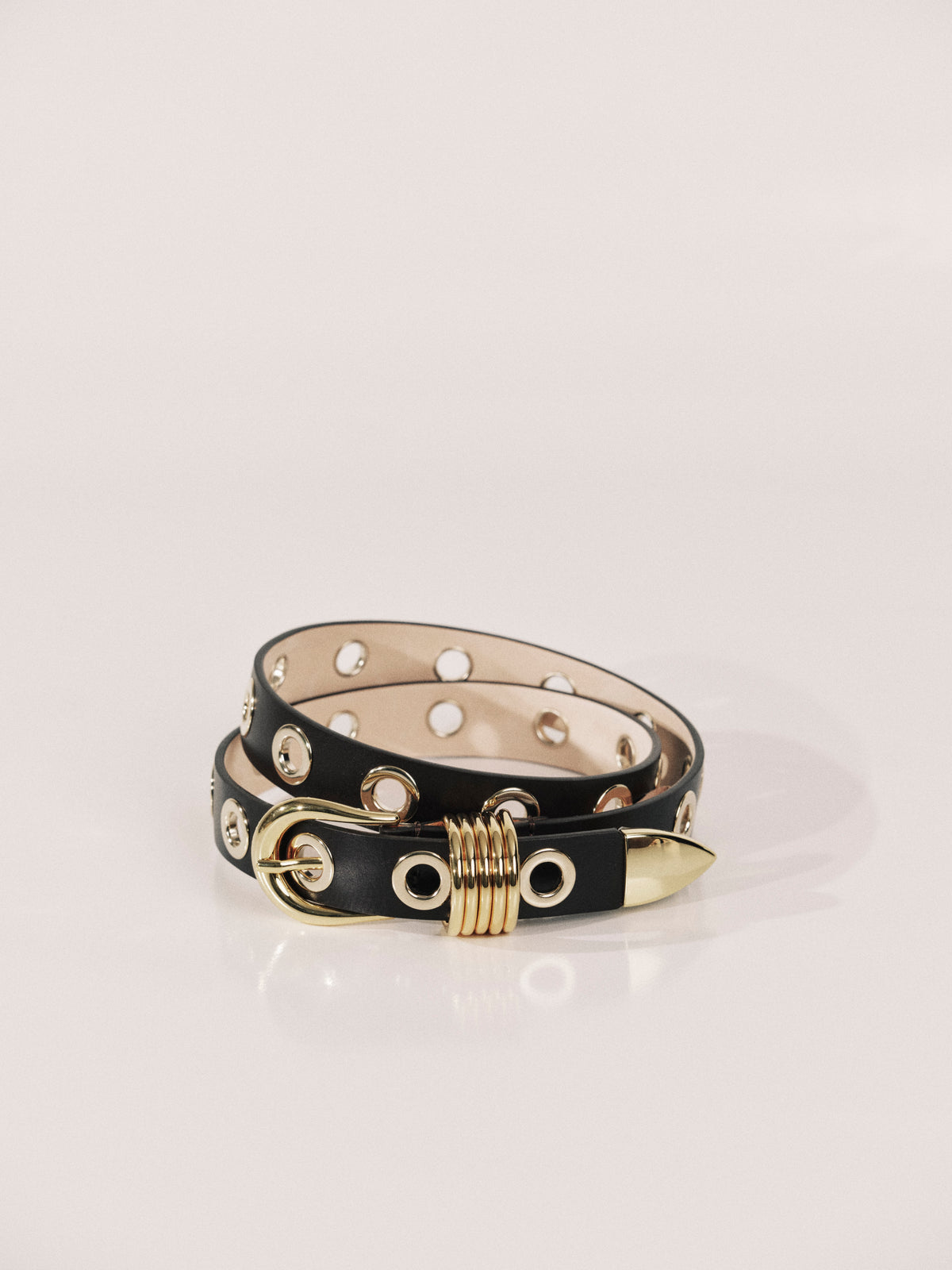 Full Rivet Black Gold