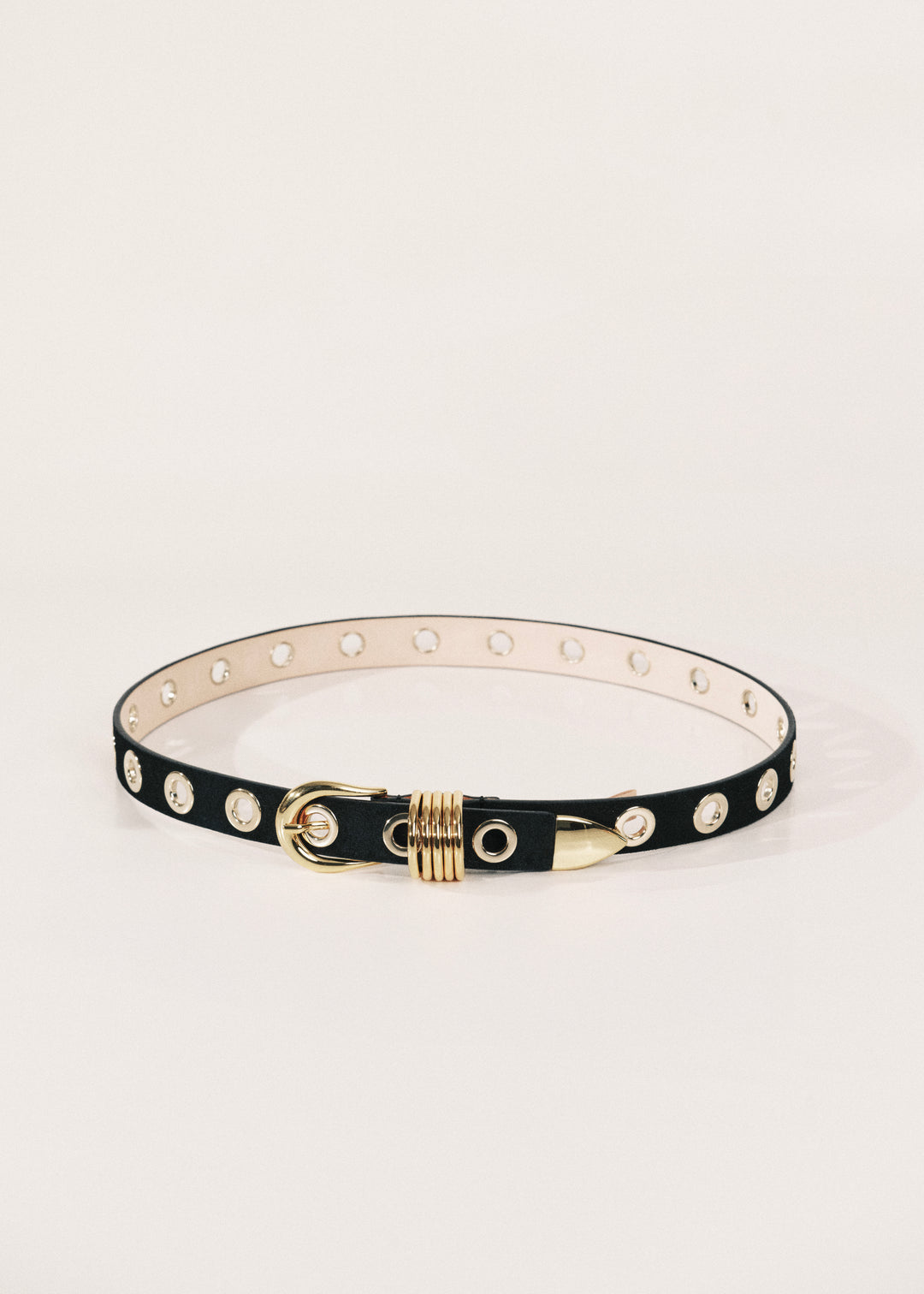 Full Rivet Black Gold