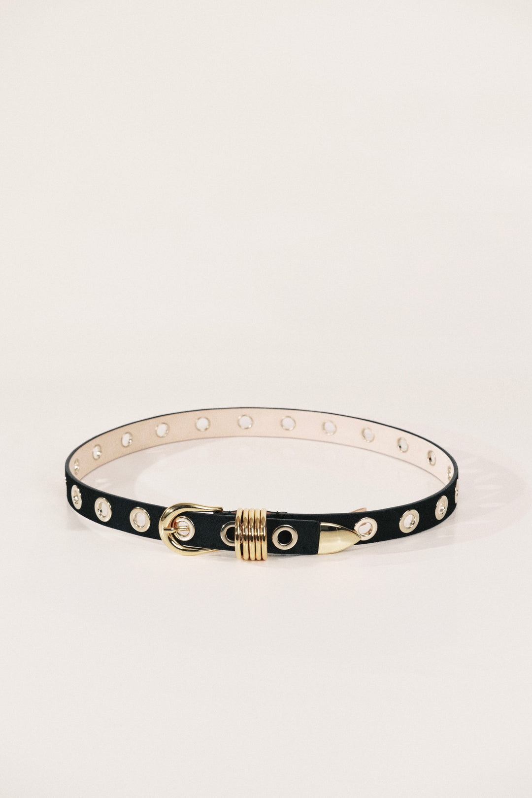 Full Rivet Black Gold