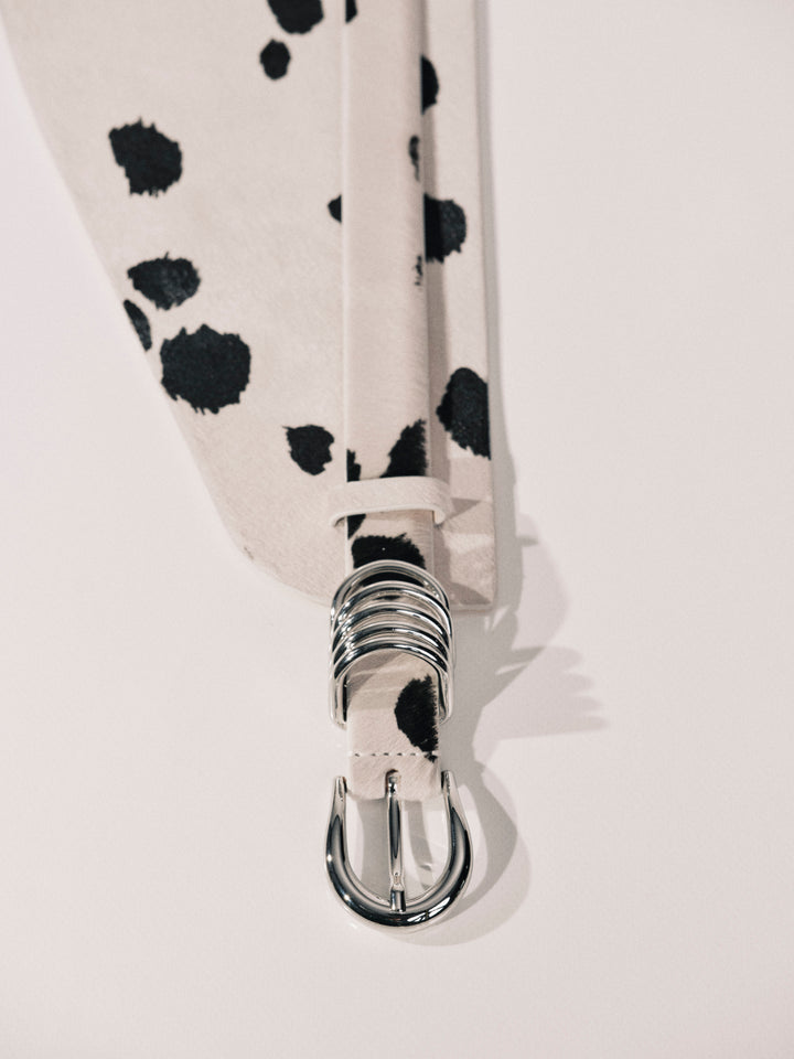 Bodice Corset Short Dalmatian Silver