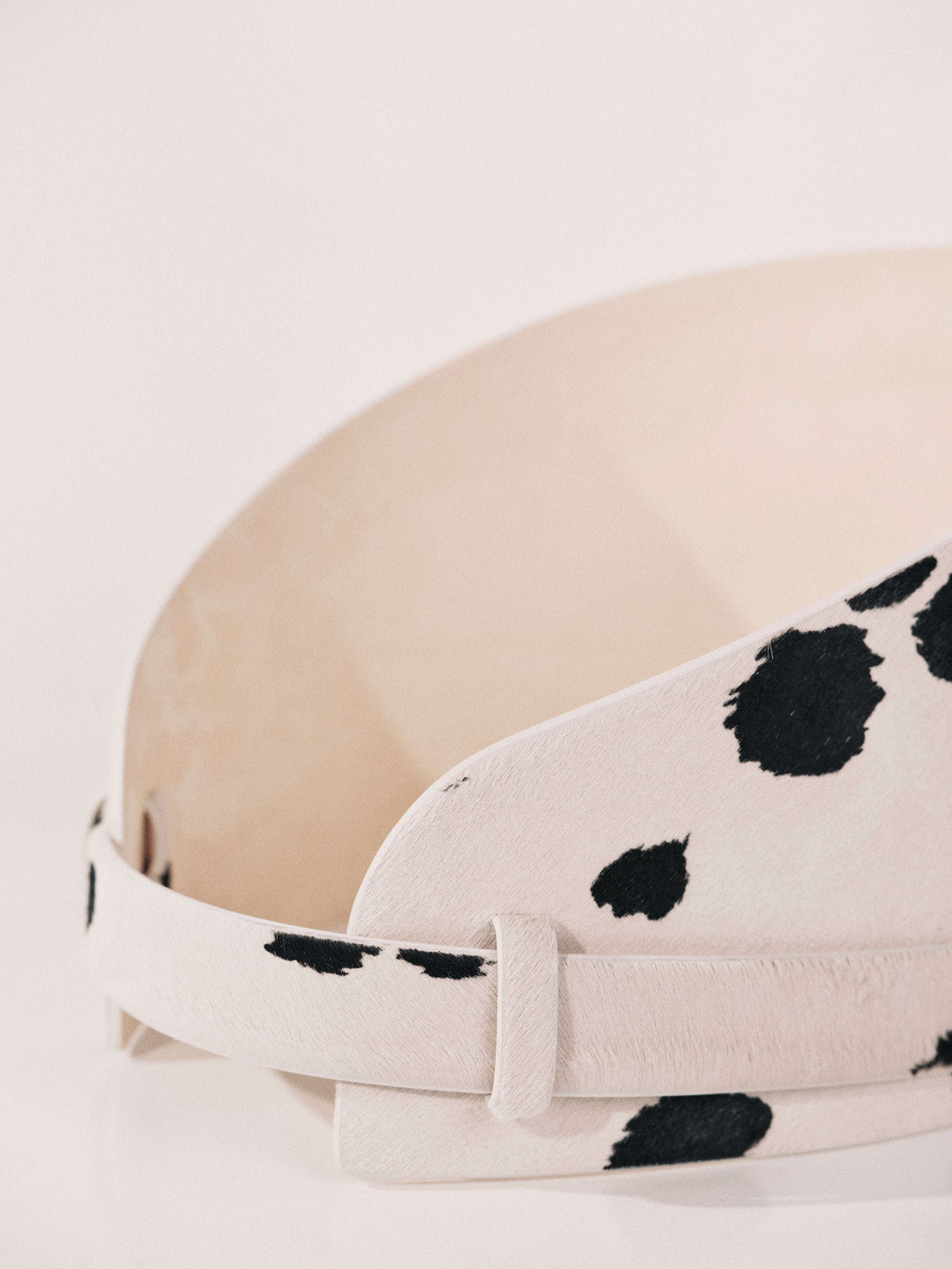 Bodice Corset Short Dalmatian Silver