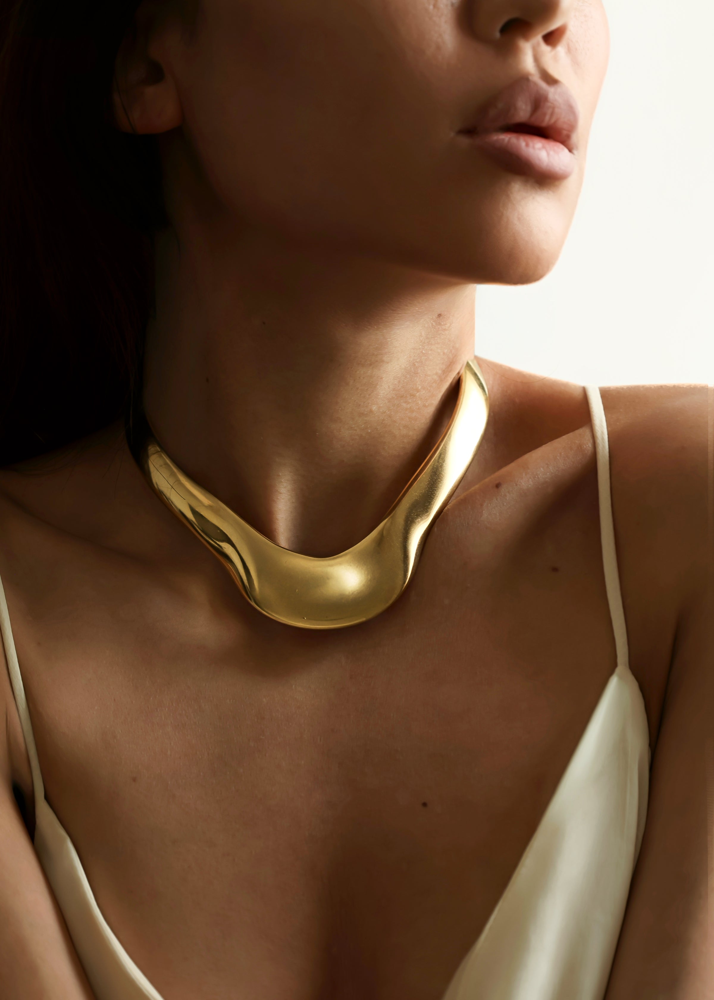 Brancusi Gold Choker