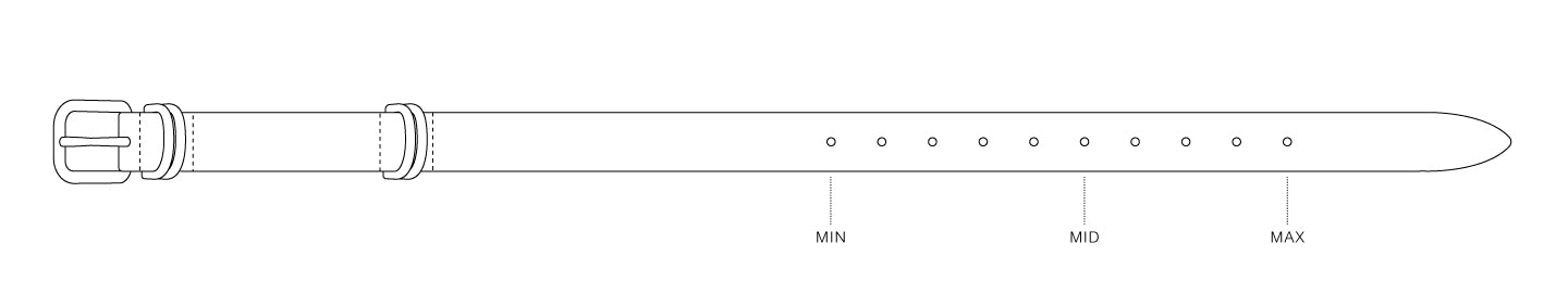 Constance Gold size chart