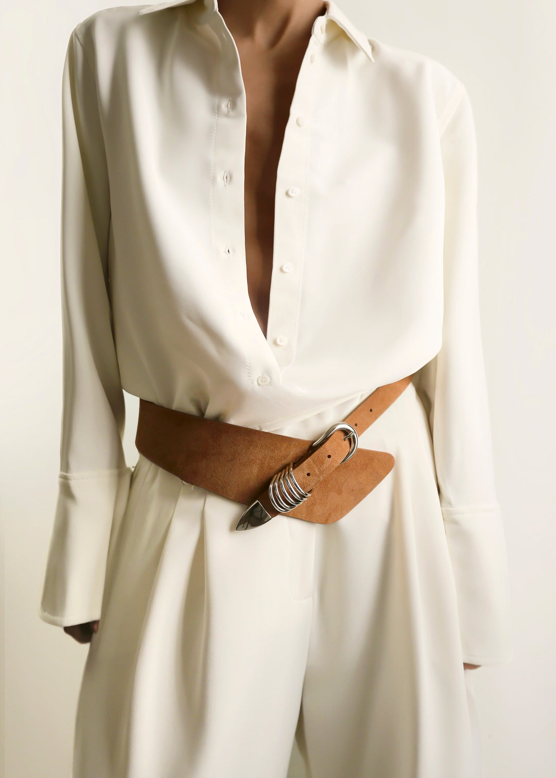 Alcott Caramel Suede Silver