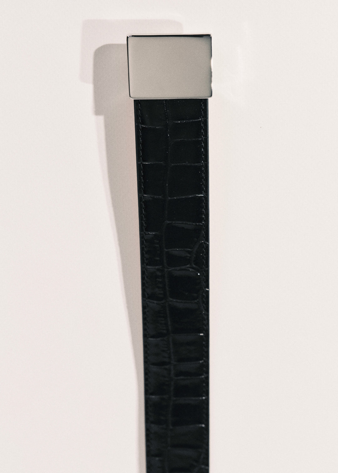 Brandt Black Alligator Silver