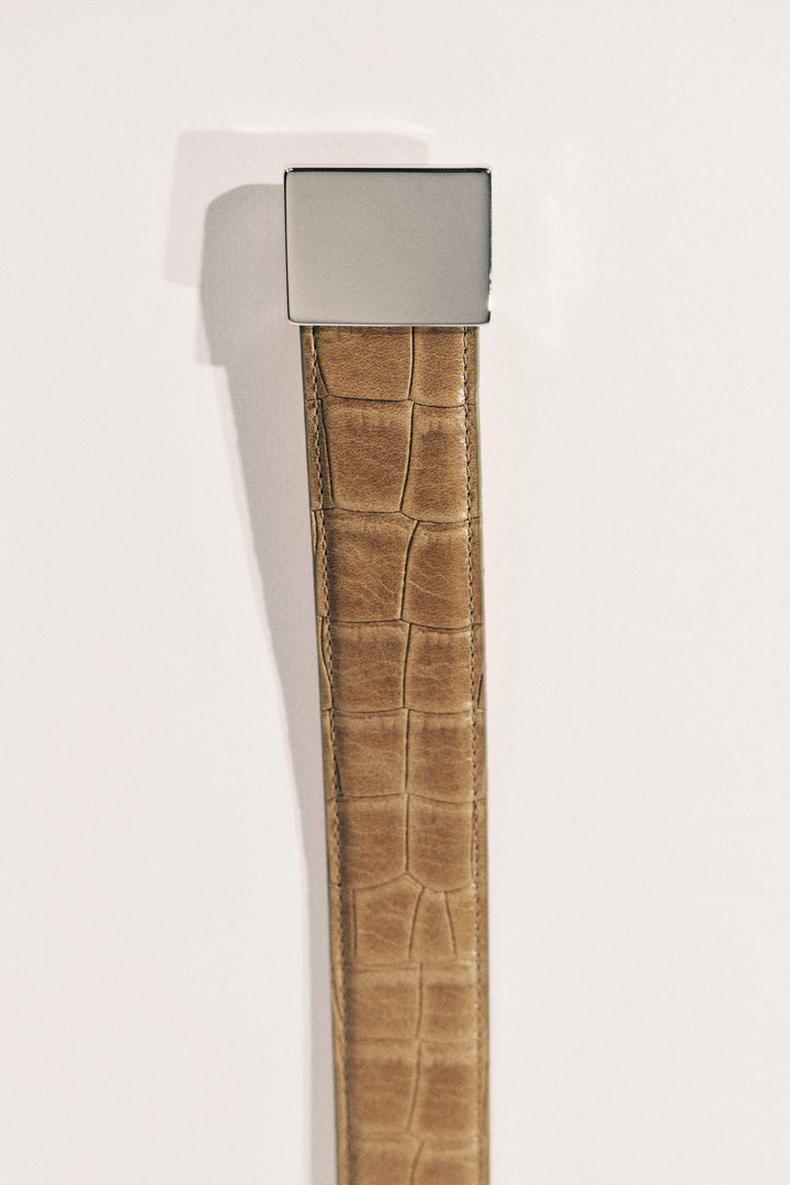 Brandt Chai Alligator Silver