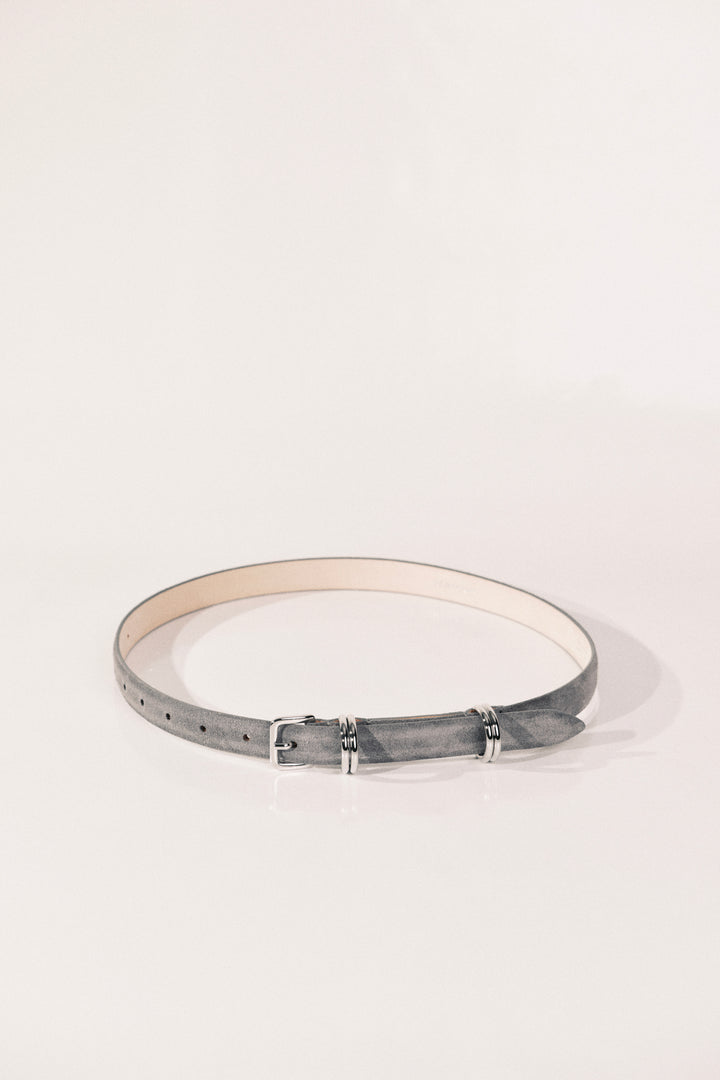 Constance Fog Suede Silver