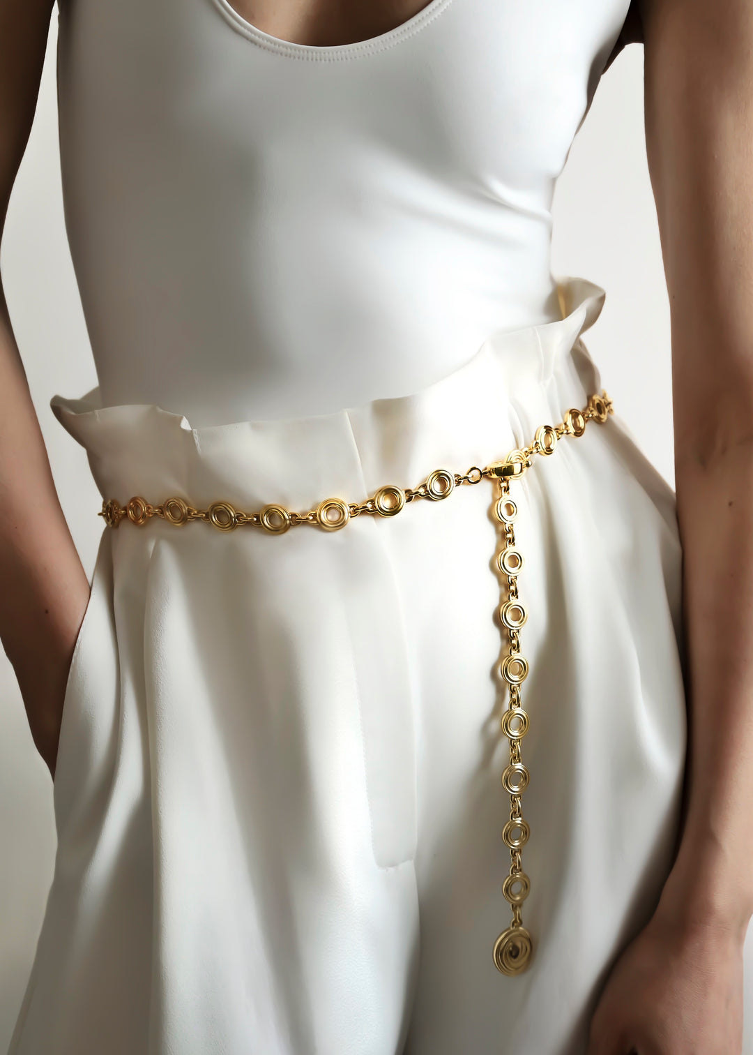 Élysées Gold Chain Belt