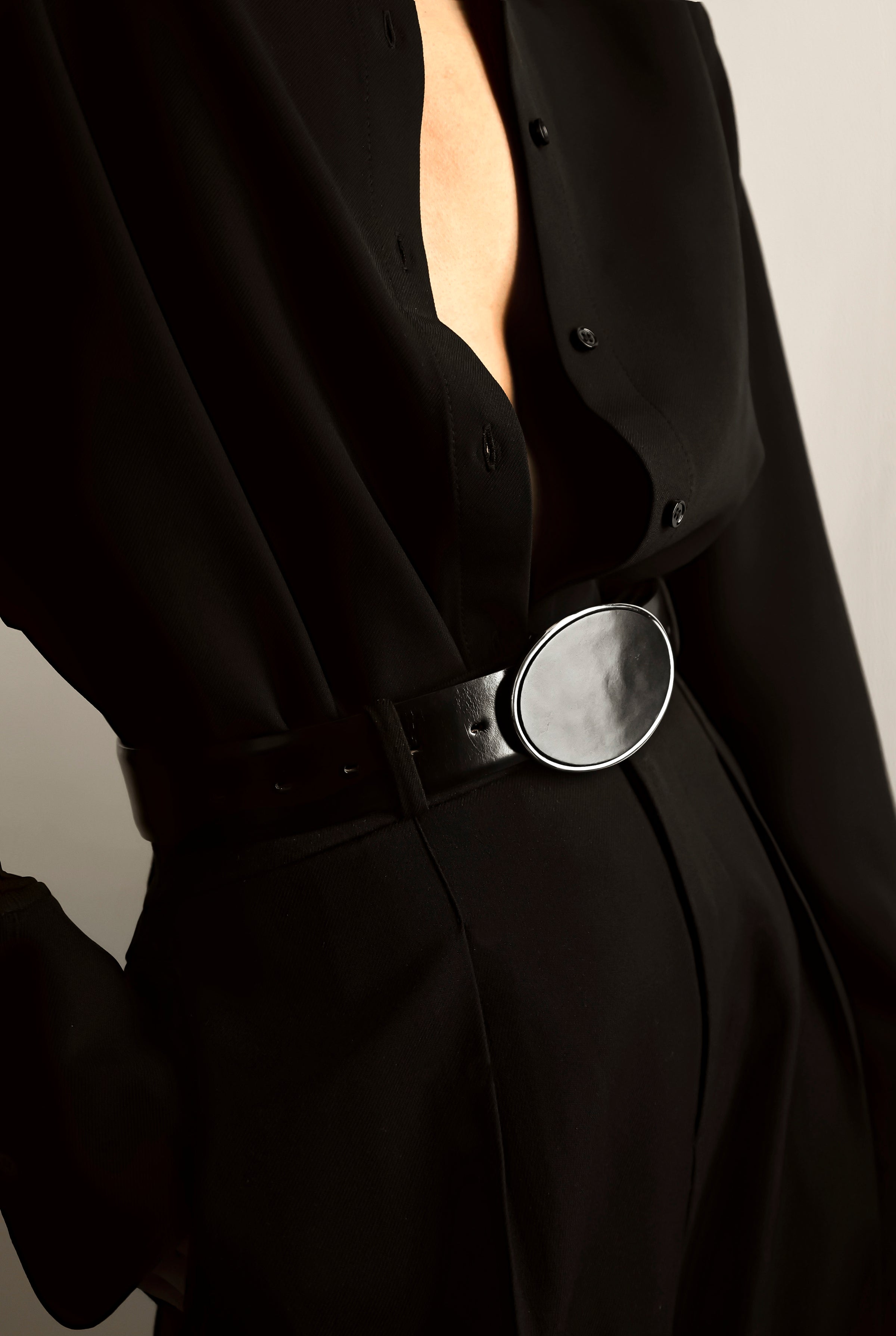 Flint Black Silver