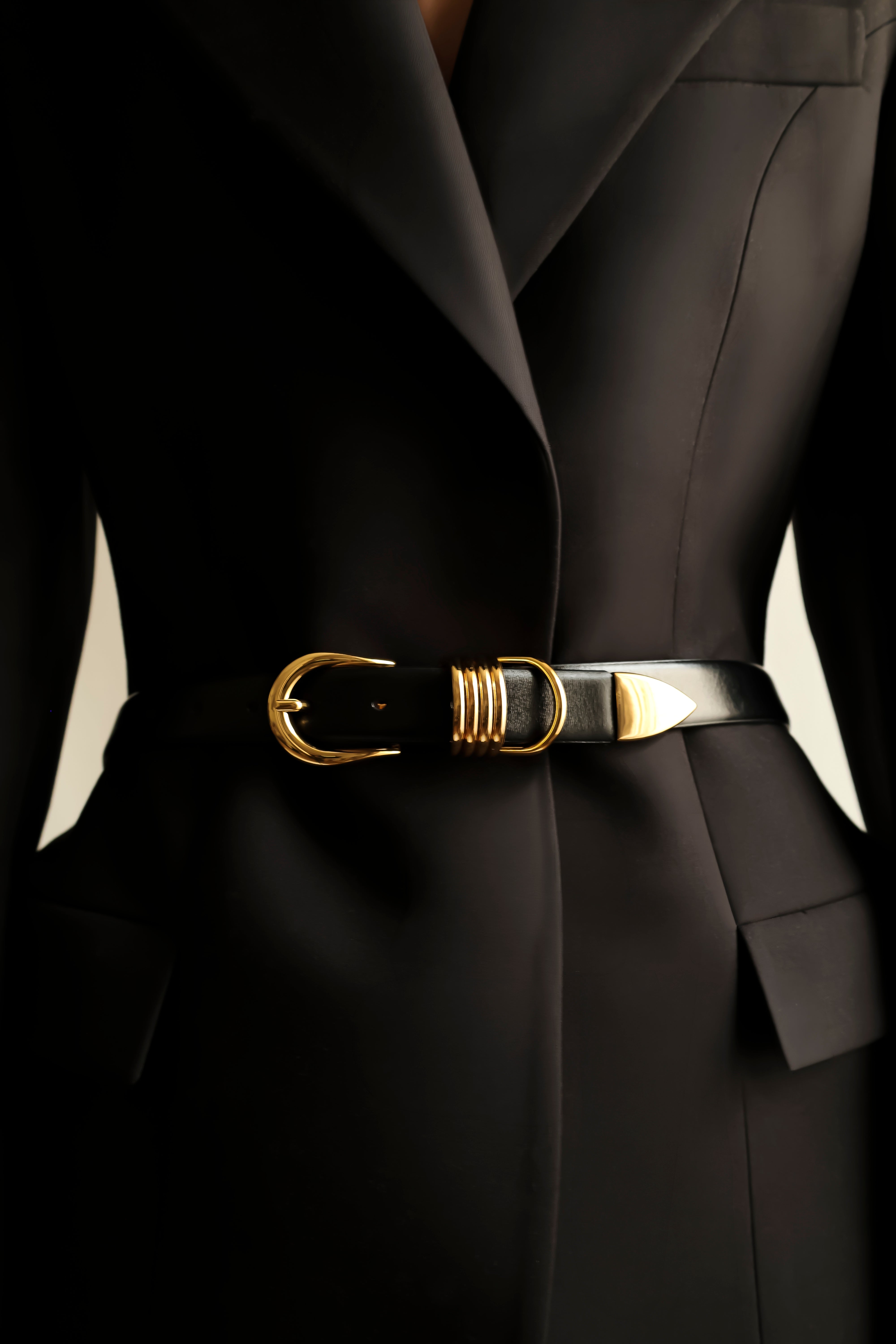 Hollyhock Gold Black