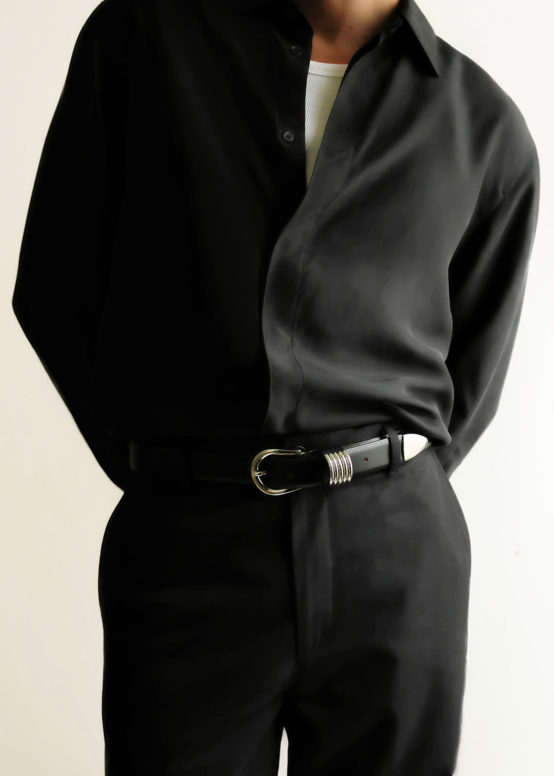 Hollyhock Man Black Silver
