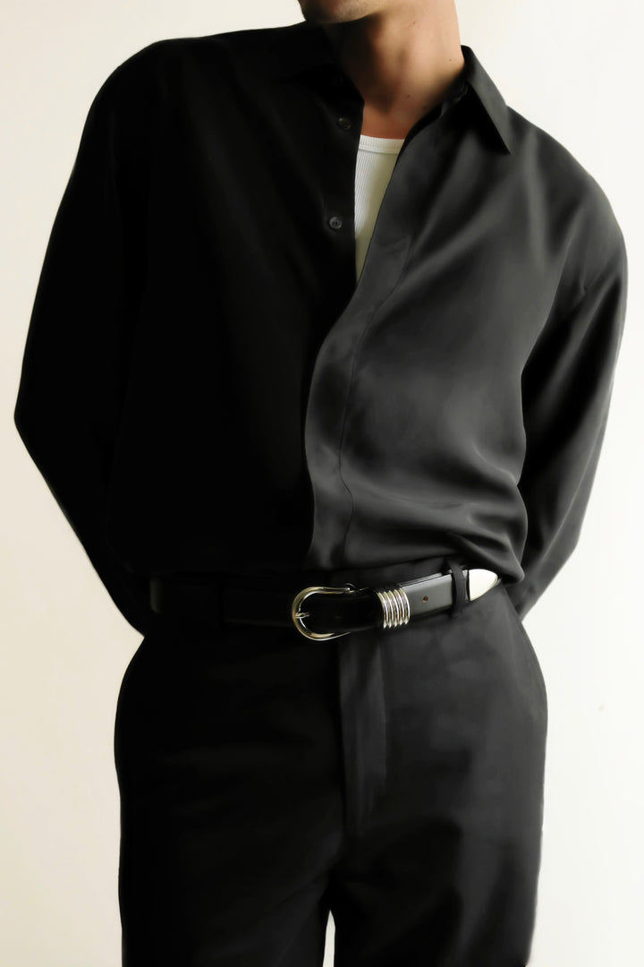 Hollyhock Man Black Silver