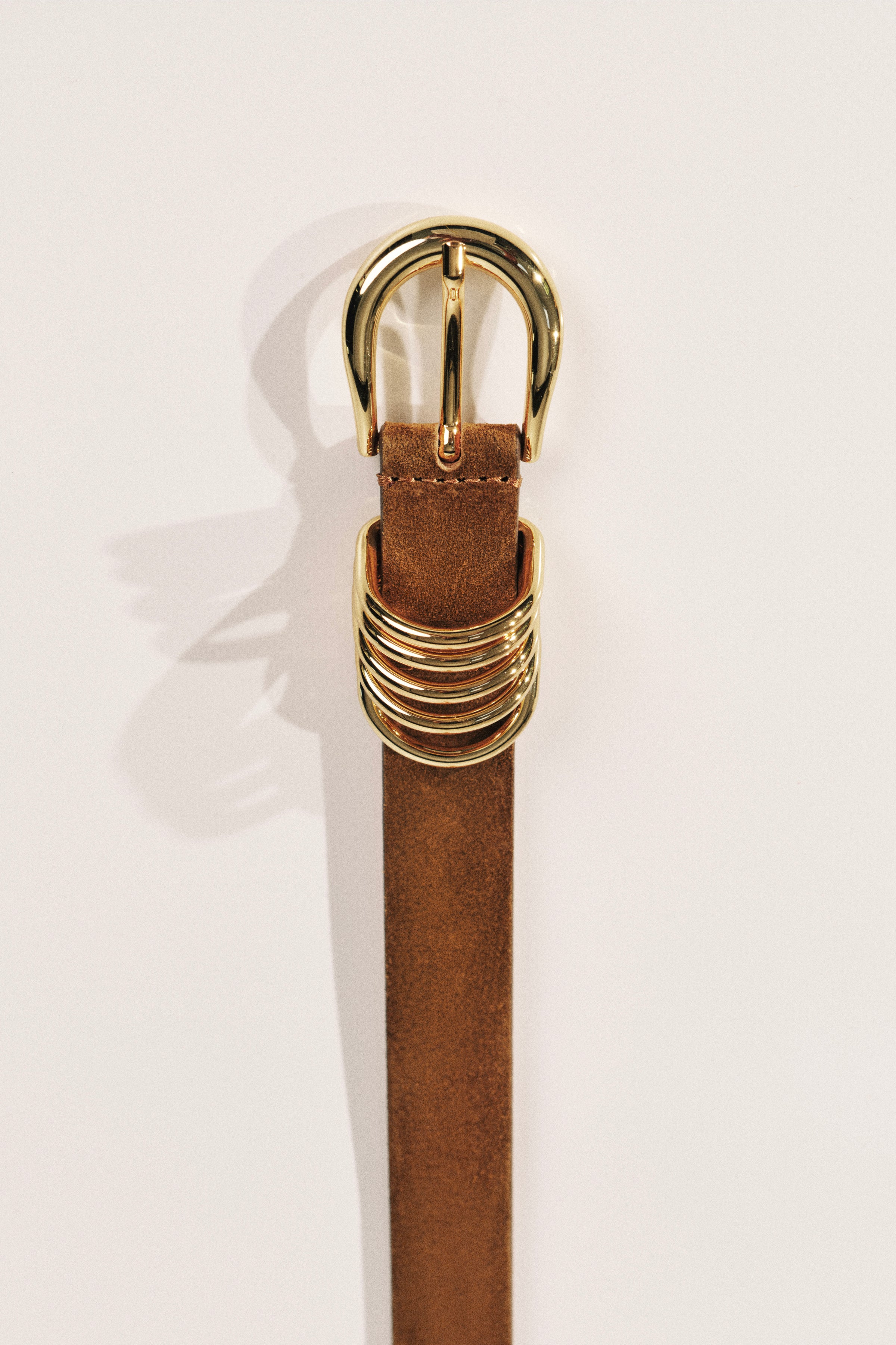Hollyhock Ochre Suede Gold