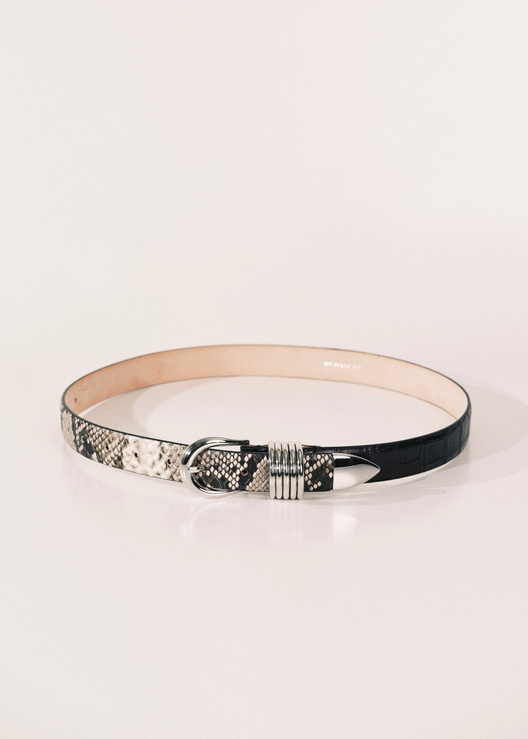 Hollyhock Two Toned Snake & Black Croco