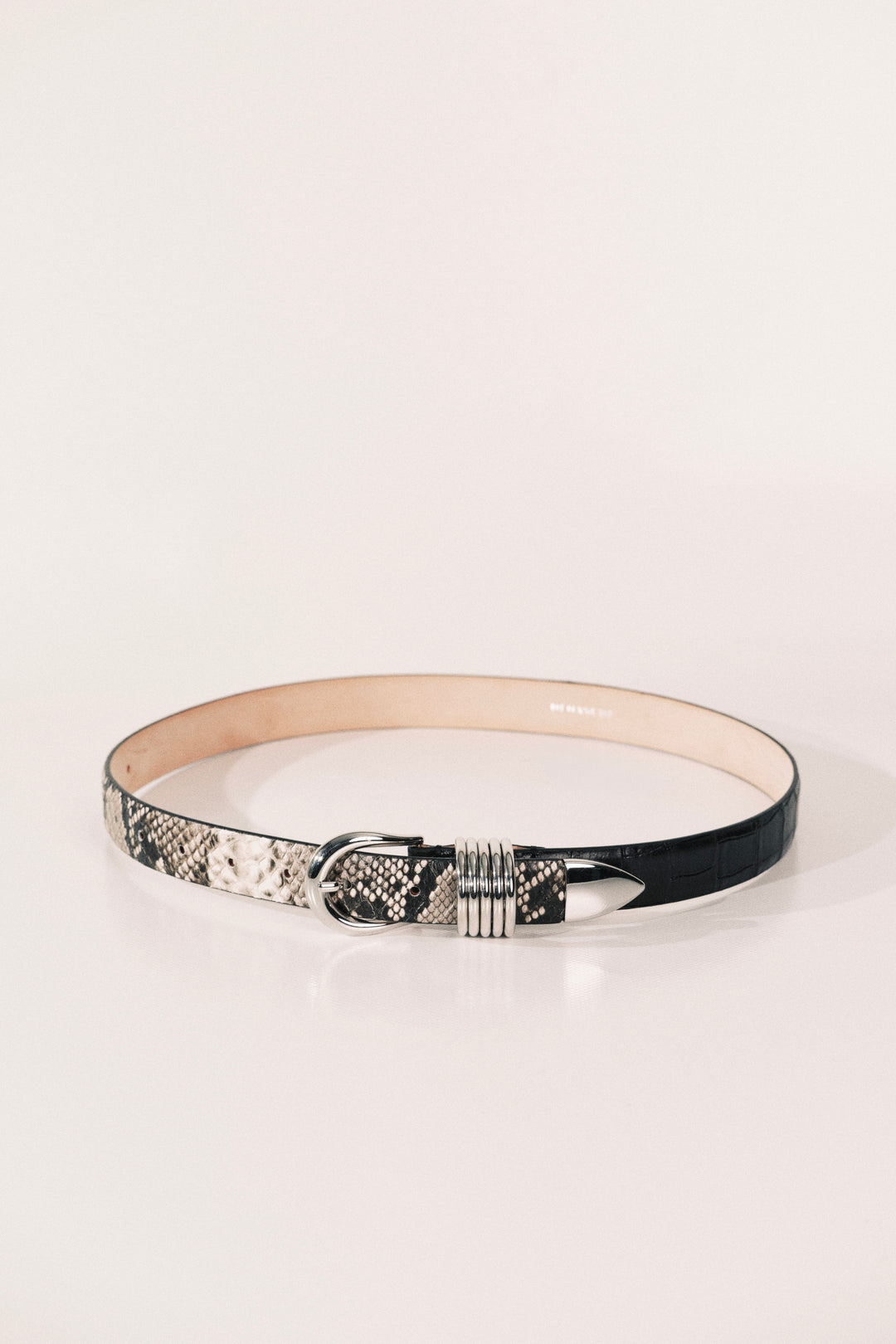 Hollyhock Two Toned Snake & Black Croco