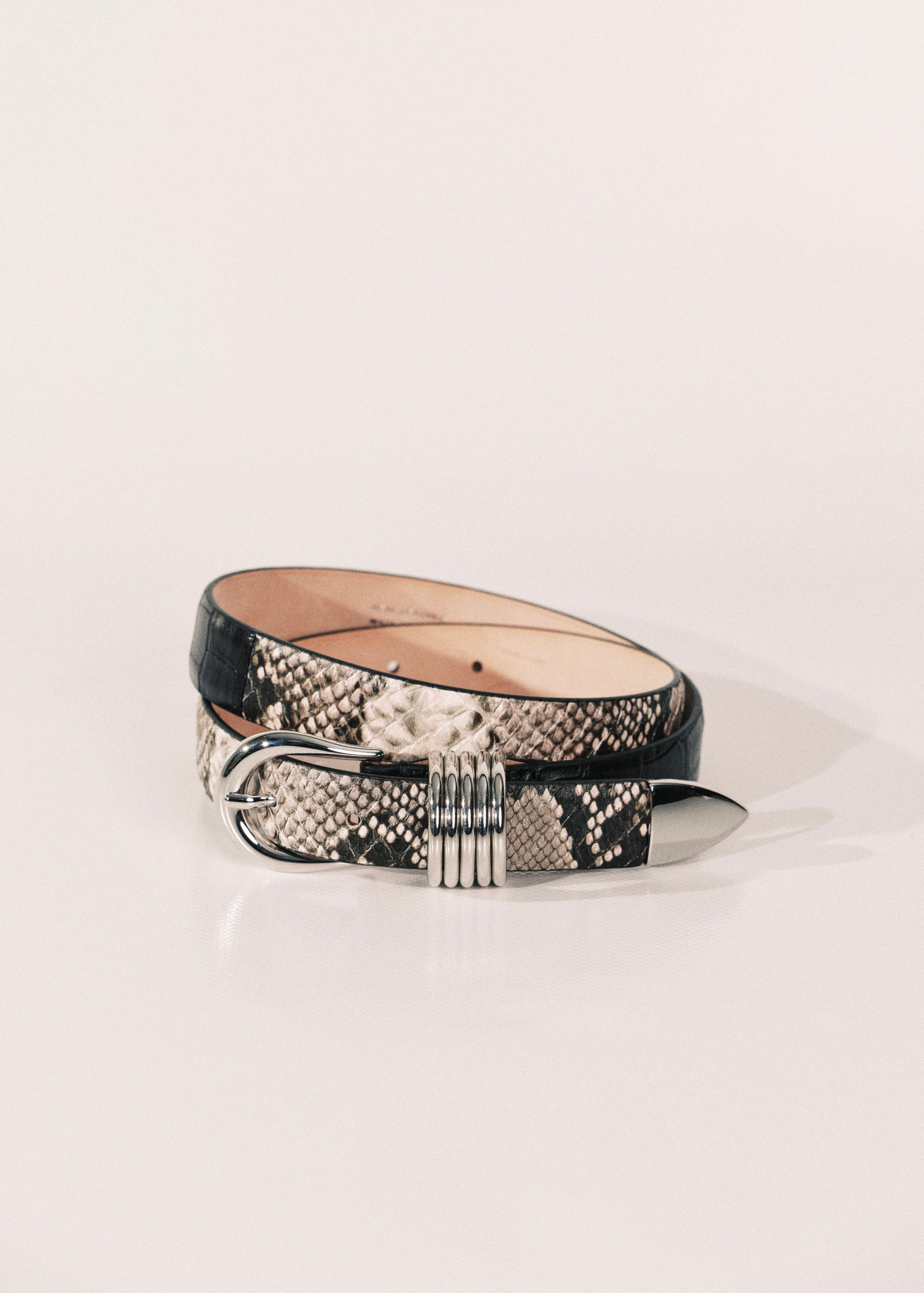Hollyhock Two Toned Snake & Black Croco