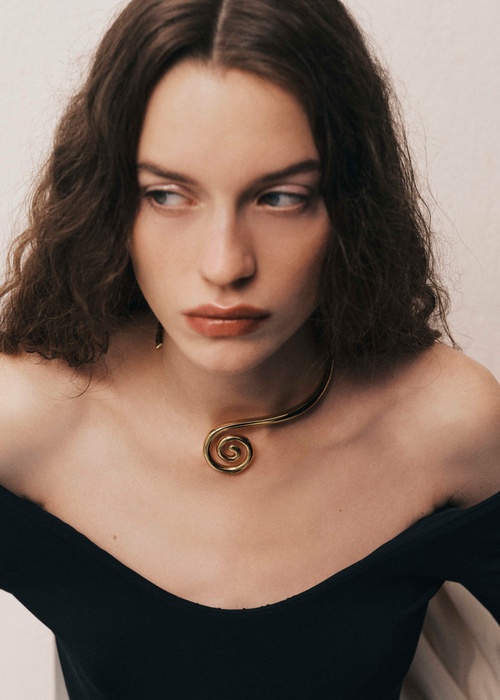Koru Choker Gold