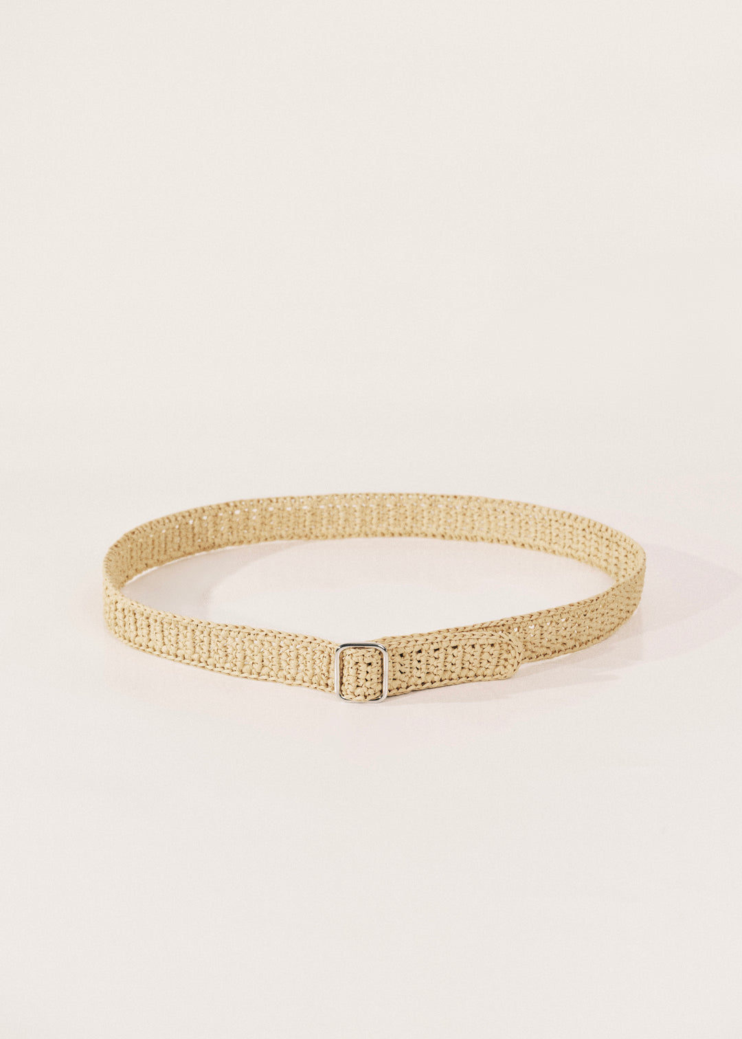 Mako Palm Raffia Silver