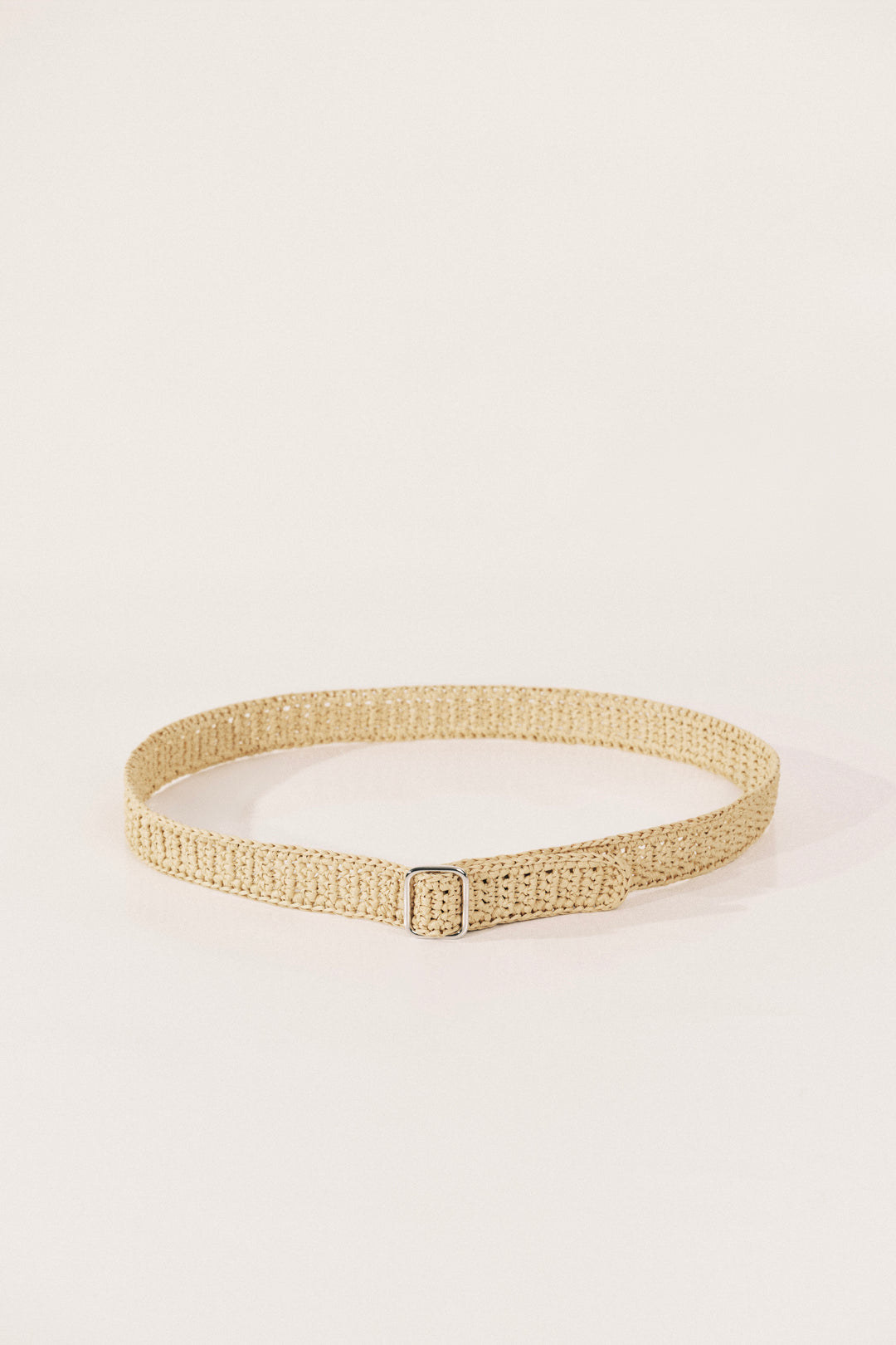 Mako Palm Raffia Silver