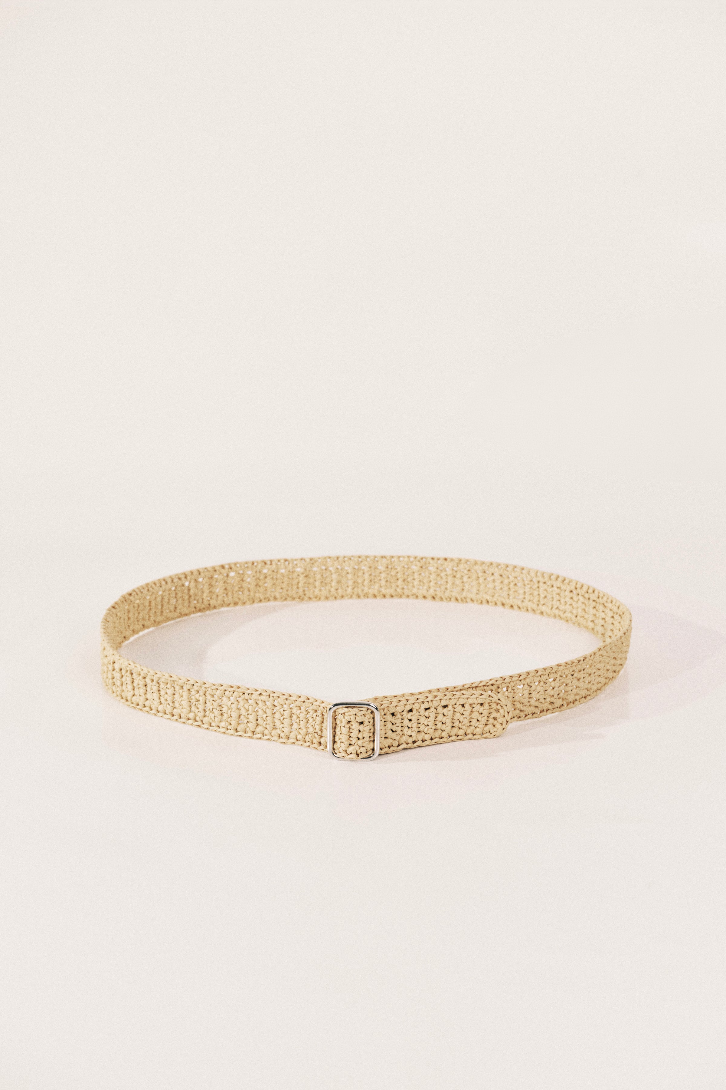 Mako Palm Raffia Silver