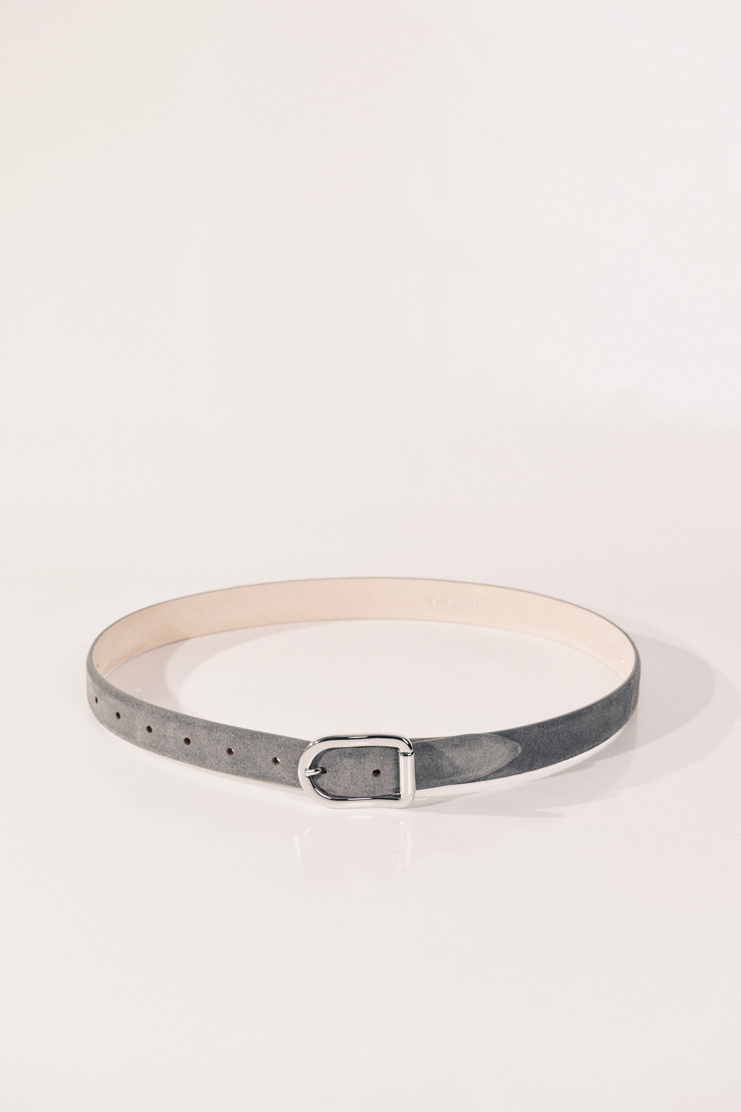 Mija Fog Suede Silver