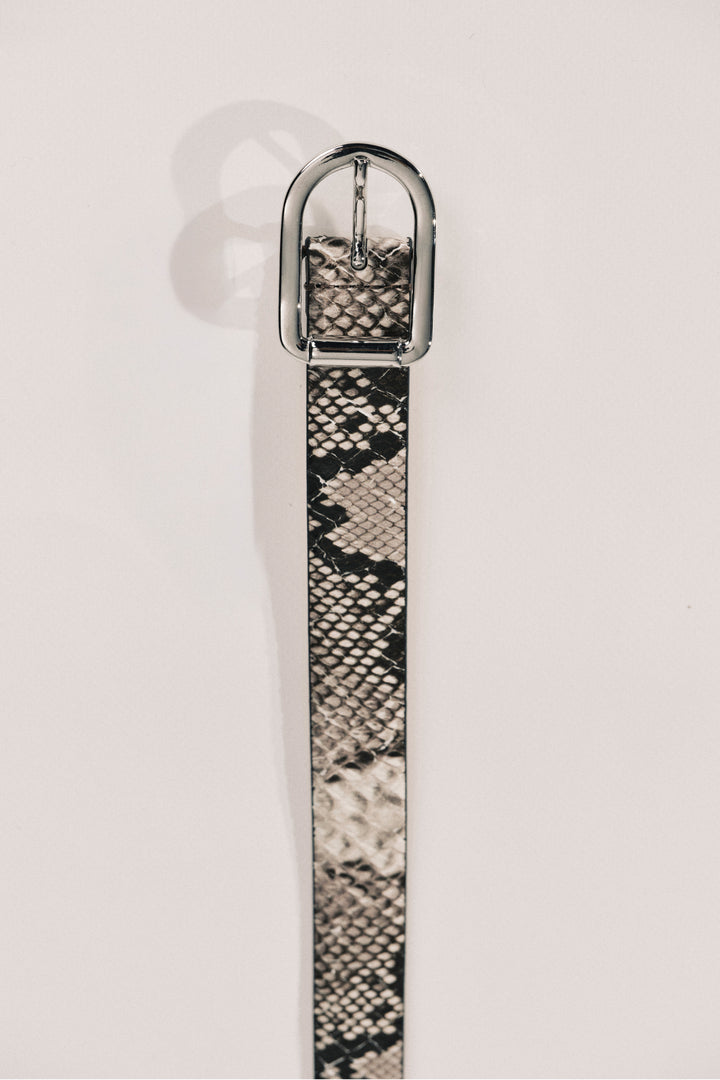 Mija Two Toned Snake & Black Croco