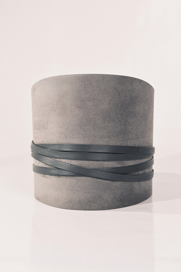 Undone Corset Fog Suede