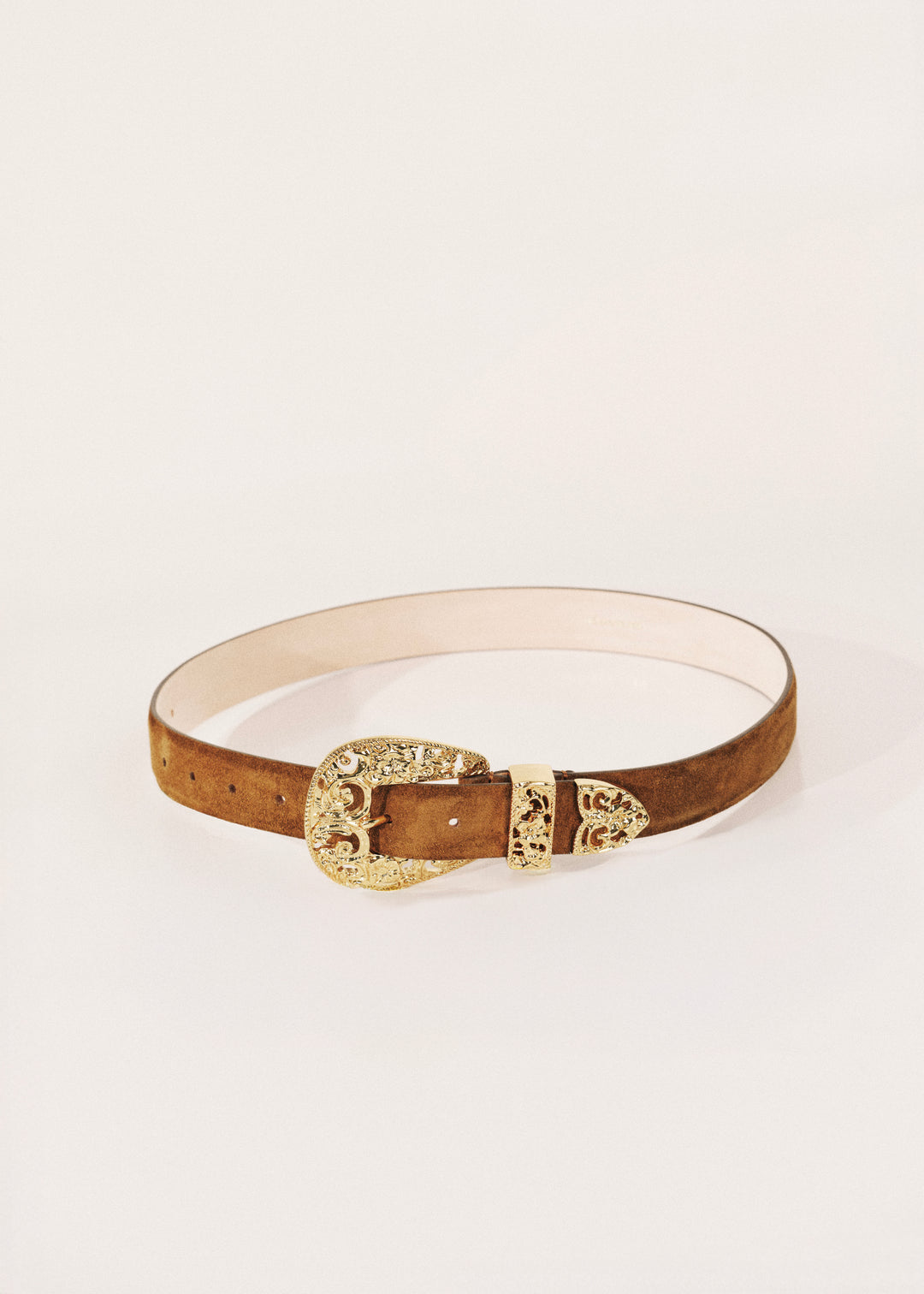 Versailles Ochre Suede Gold