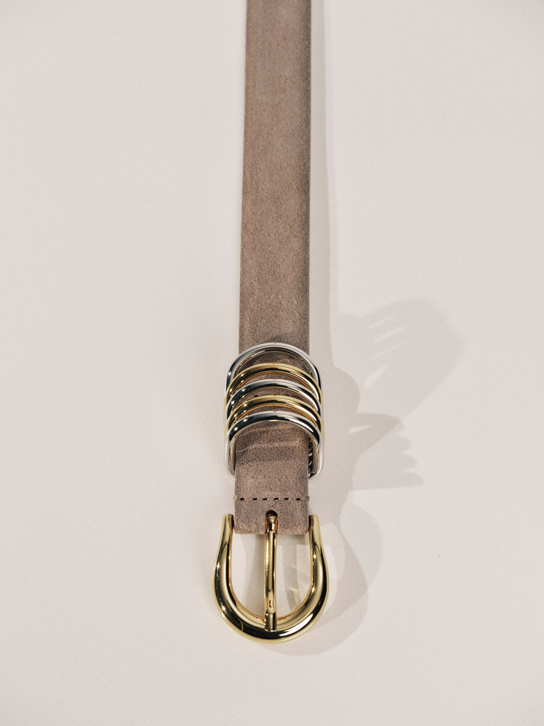 Hollyhock Mixed Metal Suede