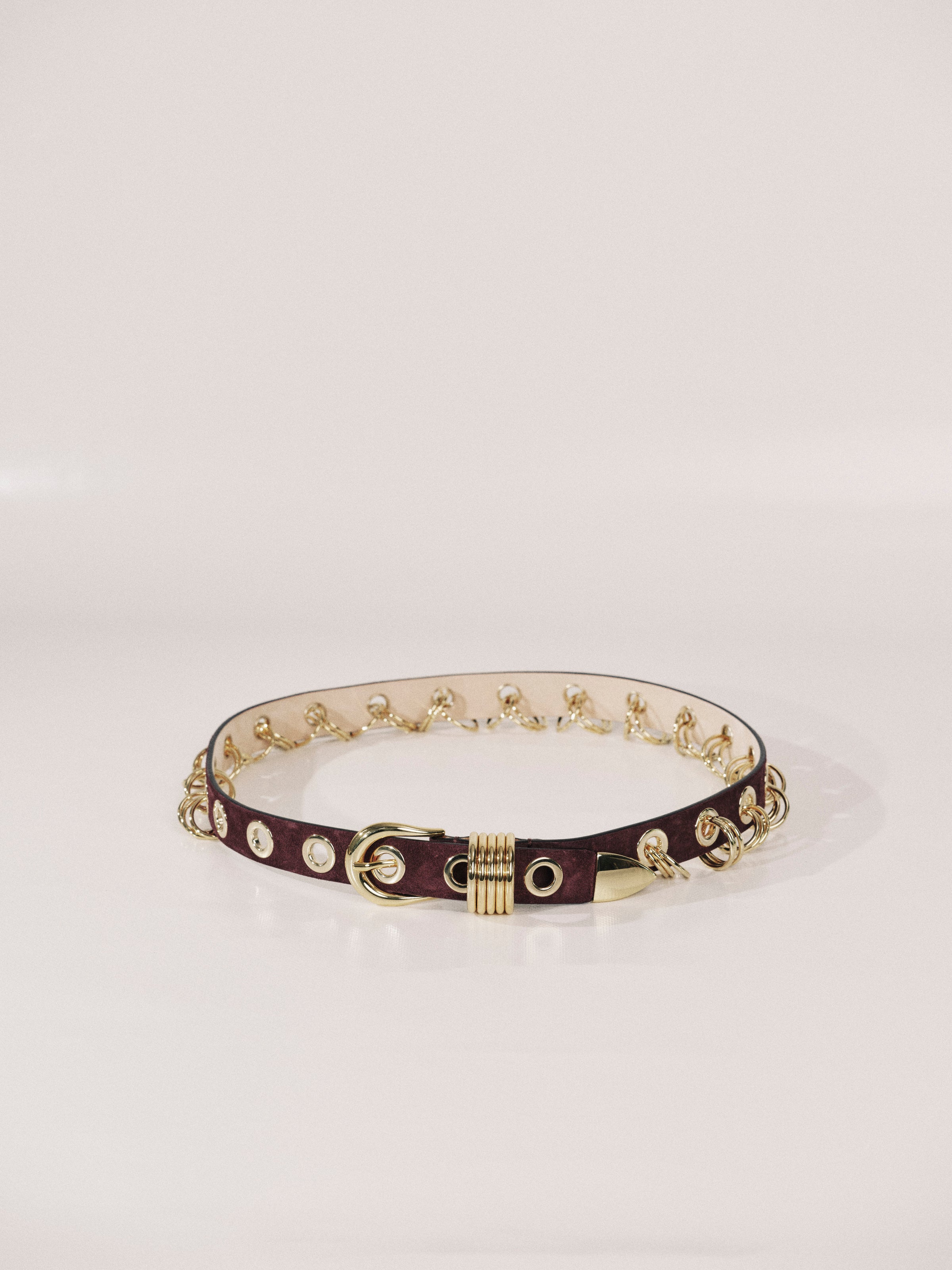 Revenge Suede Garnet Suede Gold