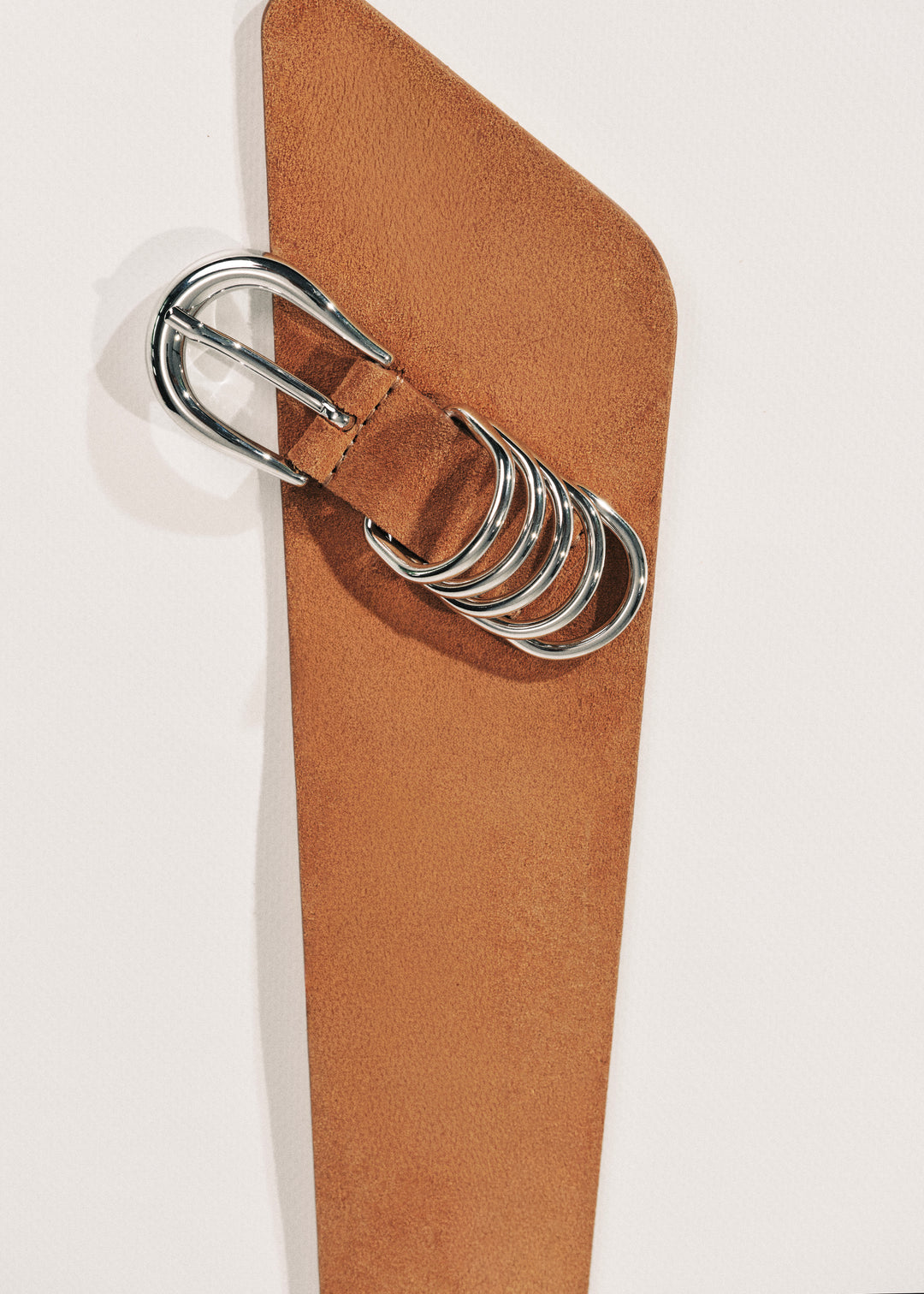 Alcott Caramel Suede Silver