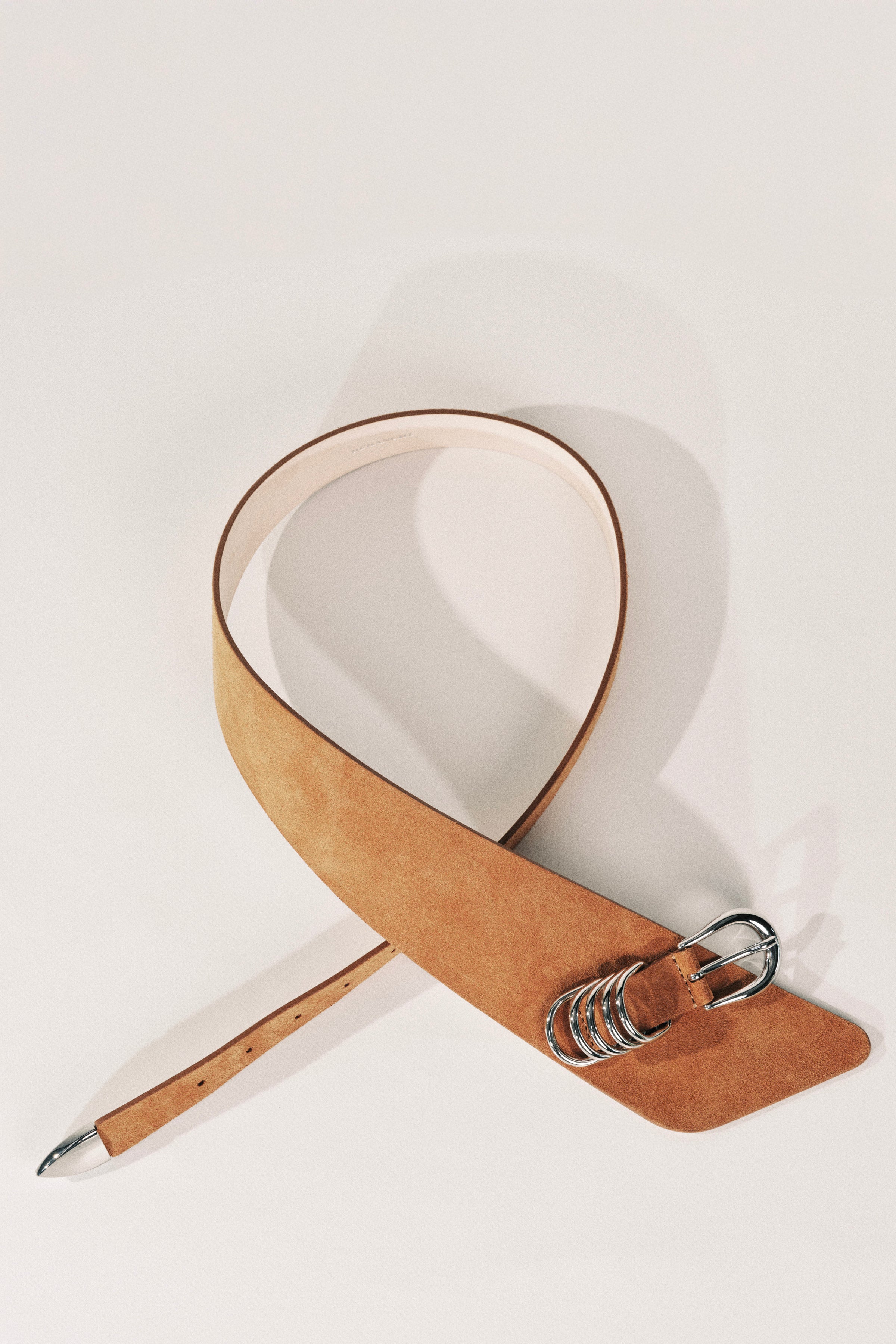 Alcott Caramel Suede Silver