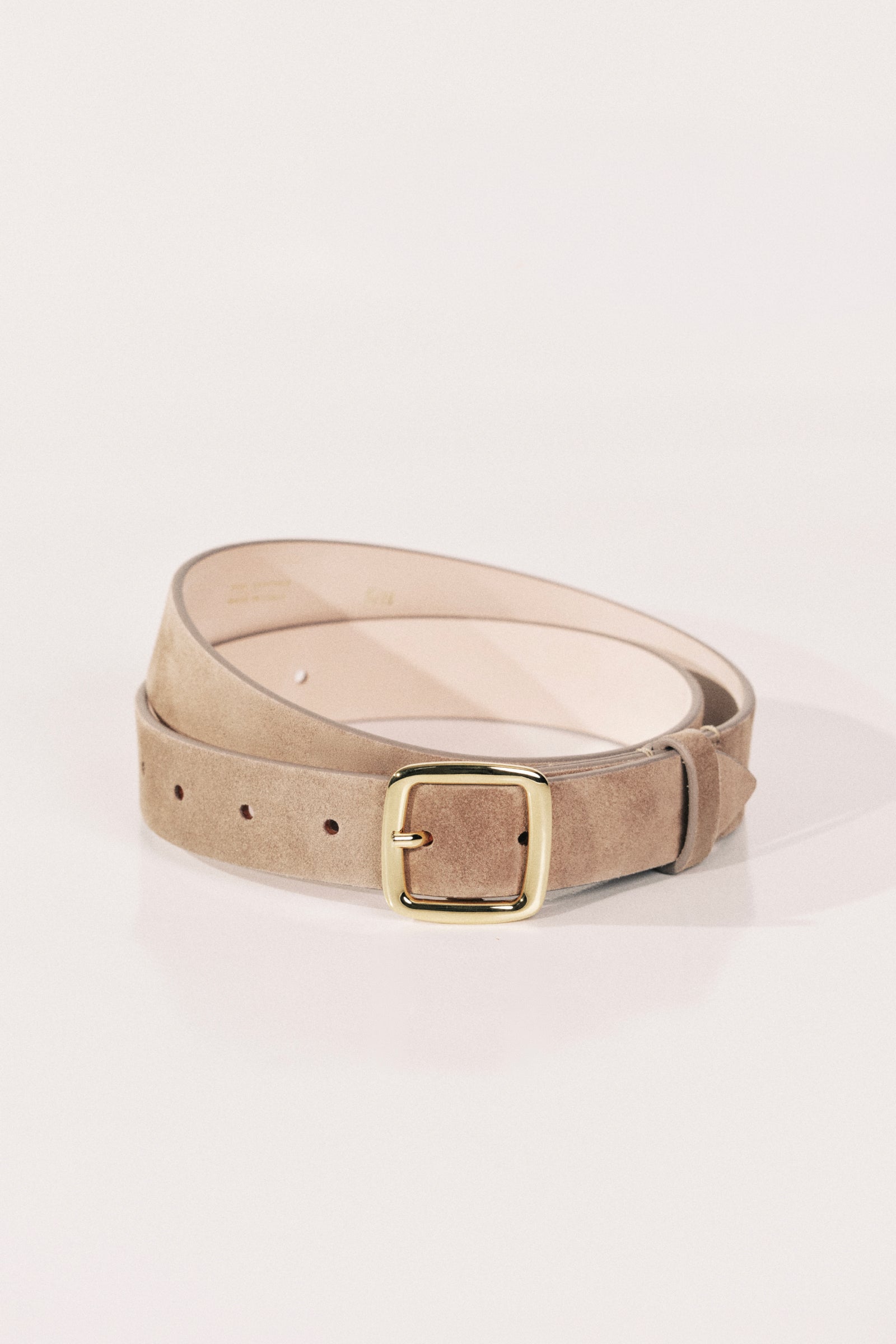 Baptiste Man Buff Suede Gold