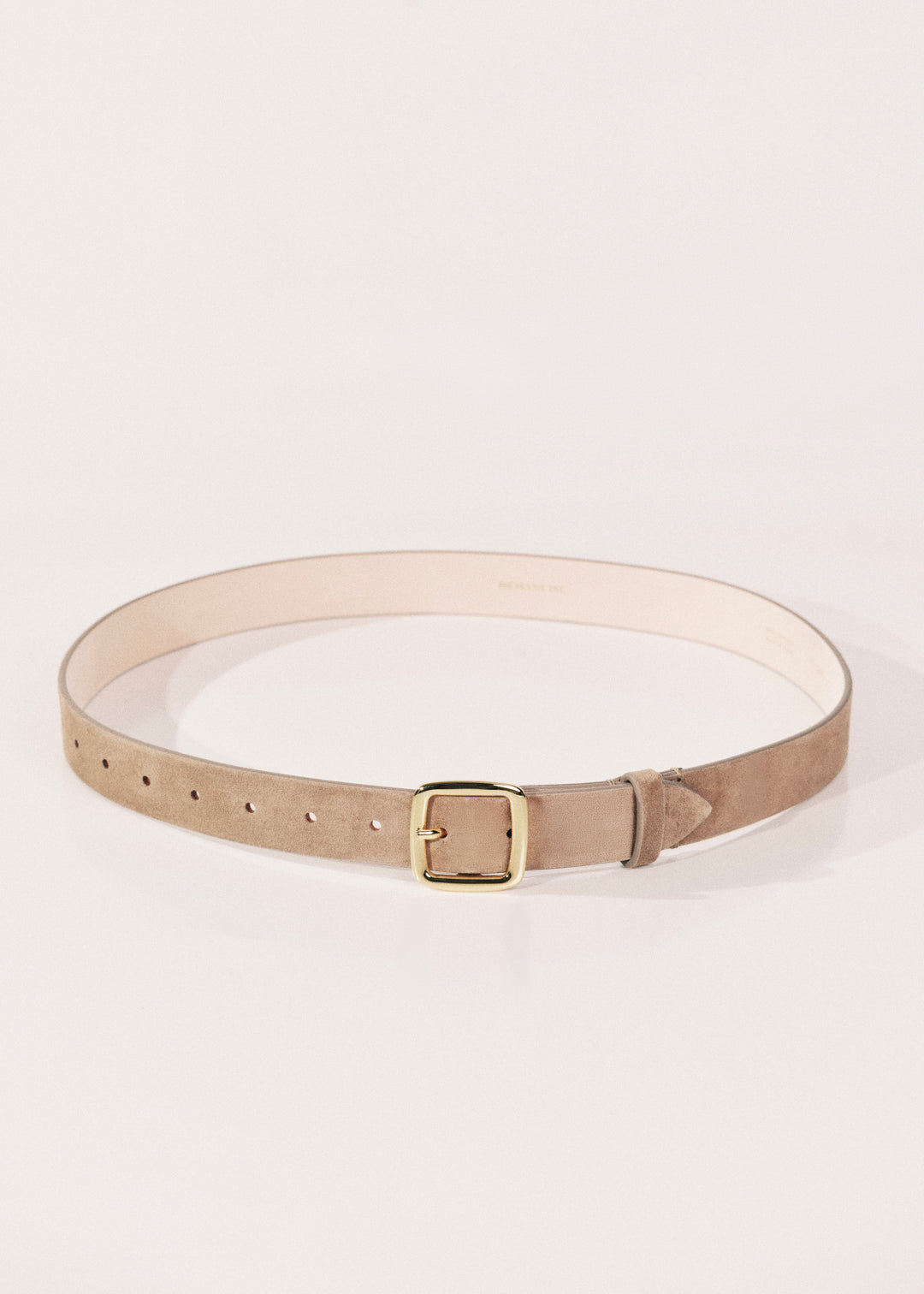 Baptiste Man Buff Suede Gold